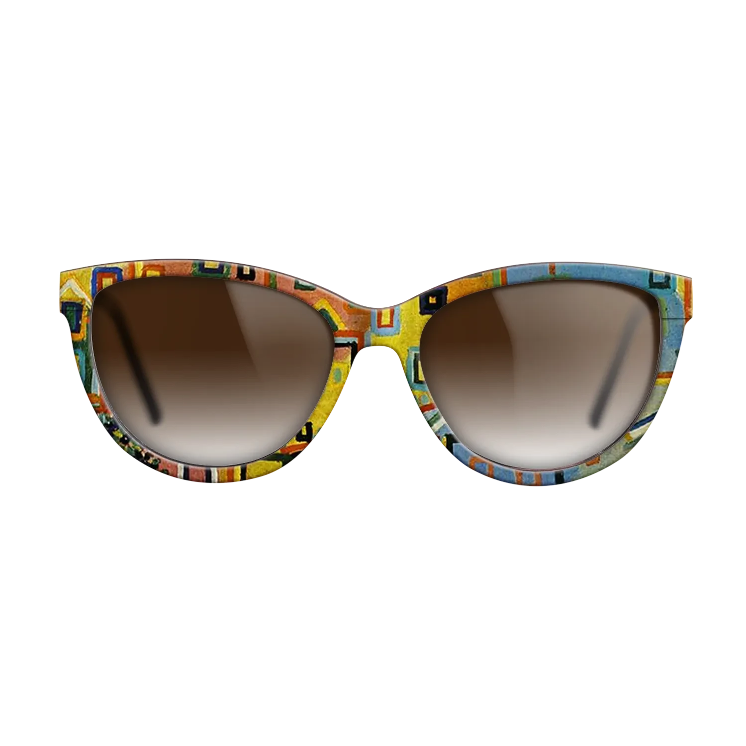 Oil Painting on Straight Grain Walnut: Rococo - Untitled, 1937 - Pablo Picasso - The Maiden - Cat - 1813 - SIRIS wood optic