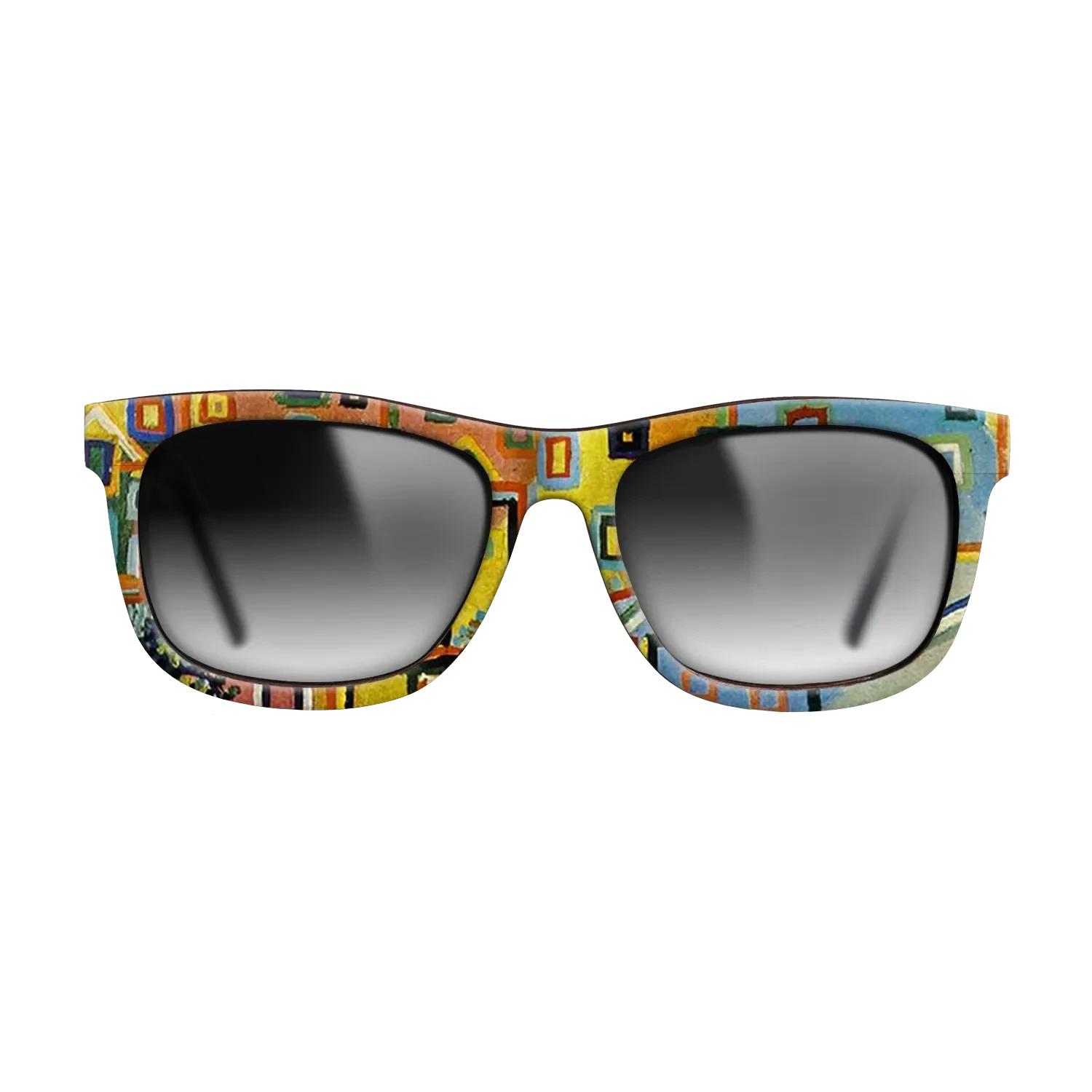 Oil Painting on Straight Grain Walnut: Rococo - Untitled, 1937 - Pablo Picasso - The Hero - Square - 1813 - SIRIS wood optic