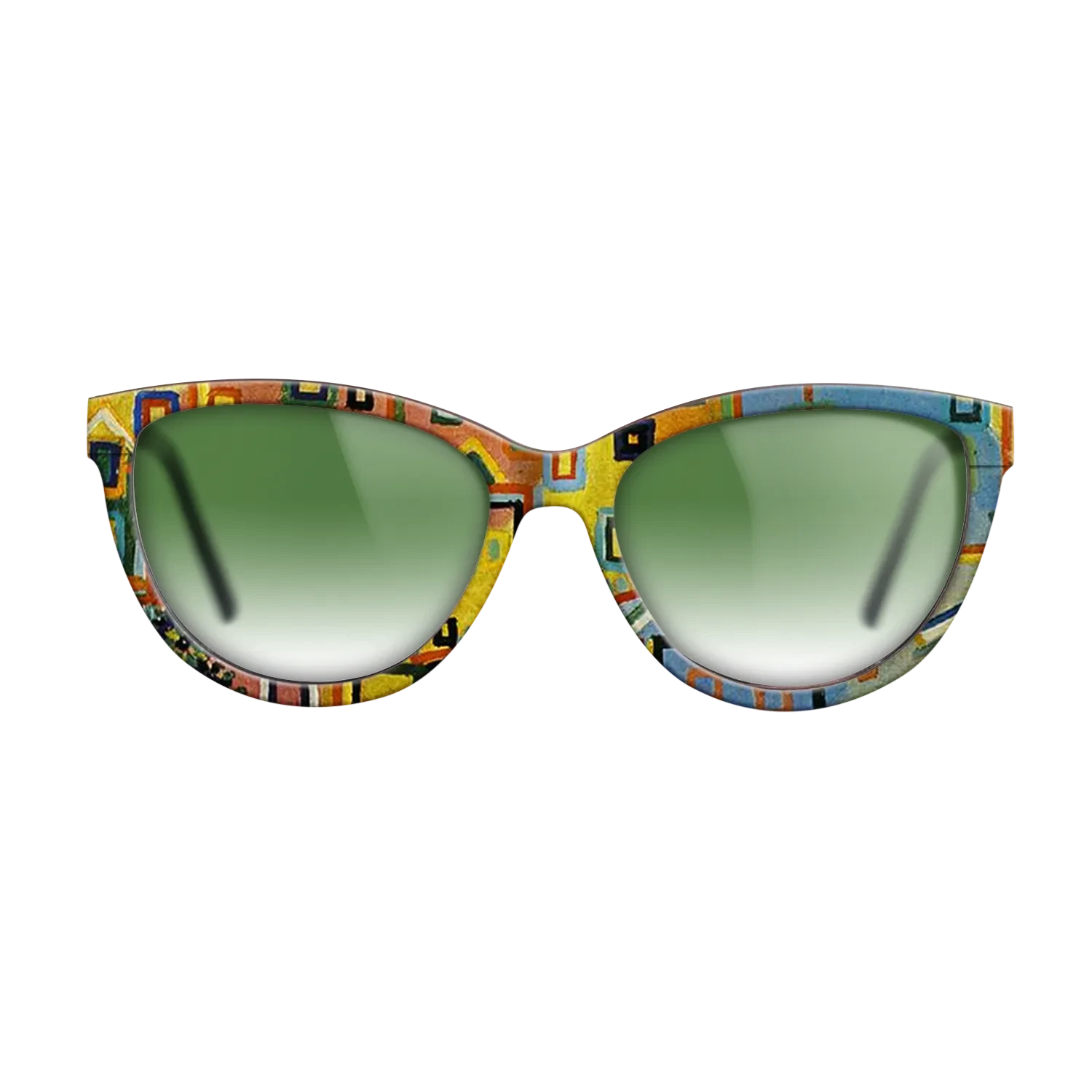 Oil Painting on Straight Grain Walnut: Rococo - Untitled, 1937 - Pablo Picasso - The Maiden - Cat - 1813 - SIRIS wood optic