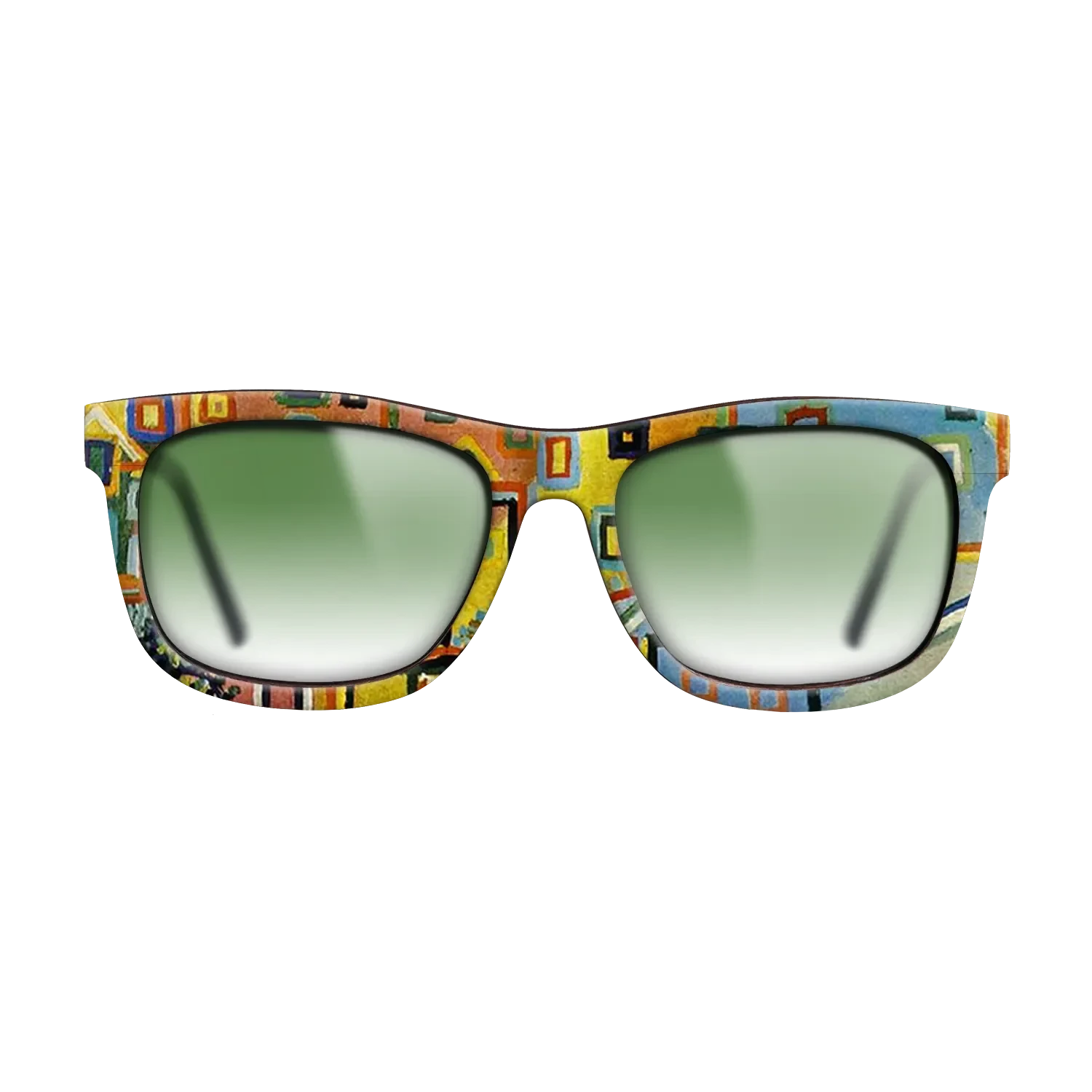 Oil Painting on Straight Grain Walnut: Rococo - Untitled, 1937 - Pablo Picasso - The Hero - Square - 1813 - SIRIS wood optic