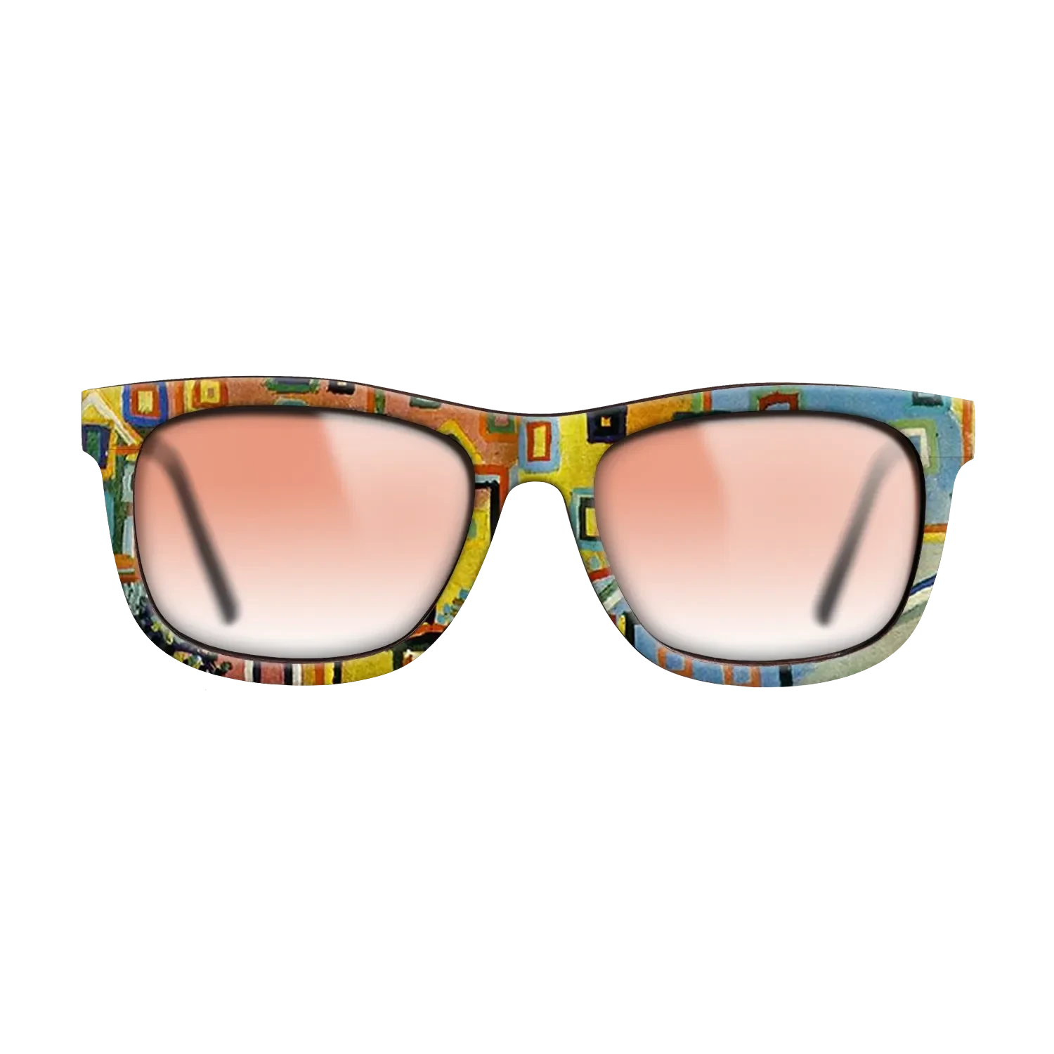 Oil Painting on Straight Grain Walnut: Rococo - Untitled, 1937 - Pablo Picasso - The Hero - Square - 1813 - SIRIS wood optic