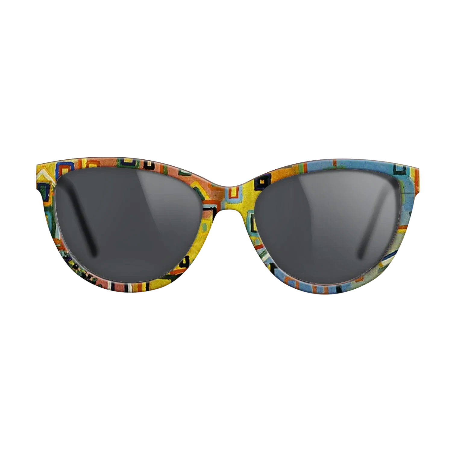 Oil Painting on Straight Grain Walnut: Rococo - Untitled, 1937 - Pablo Picasso - The Maiden - Cat - 1813 - SIRIS wood optic