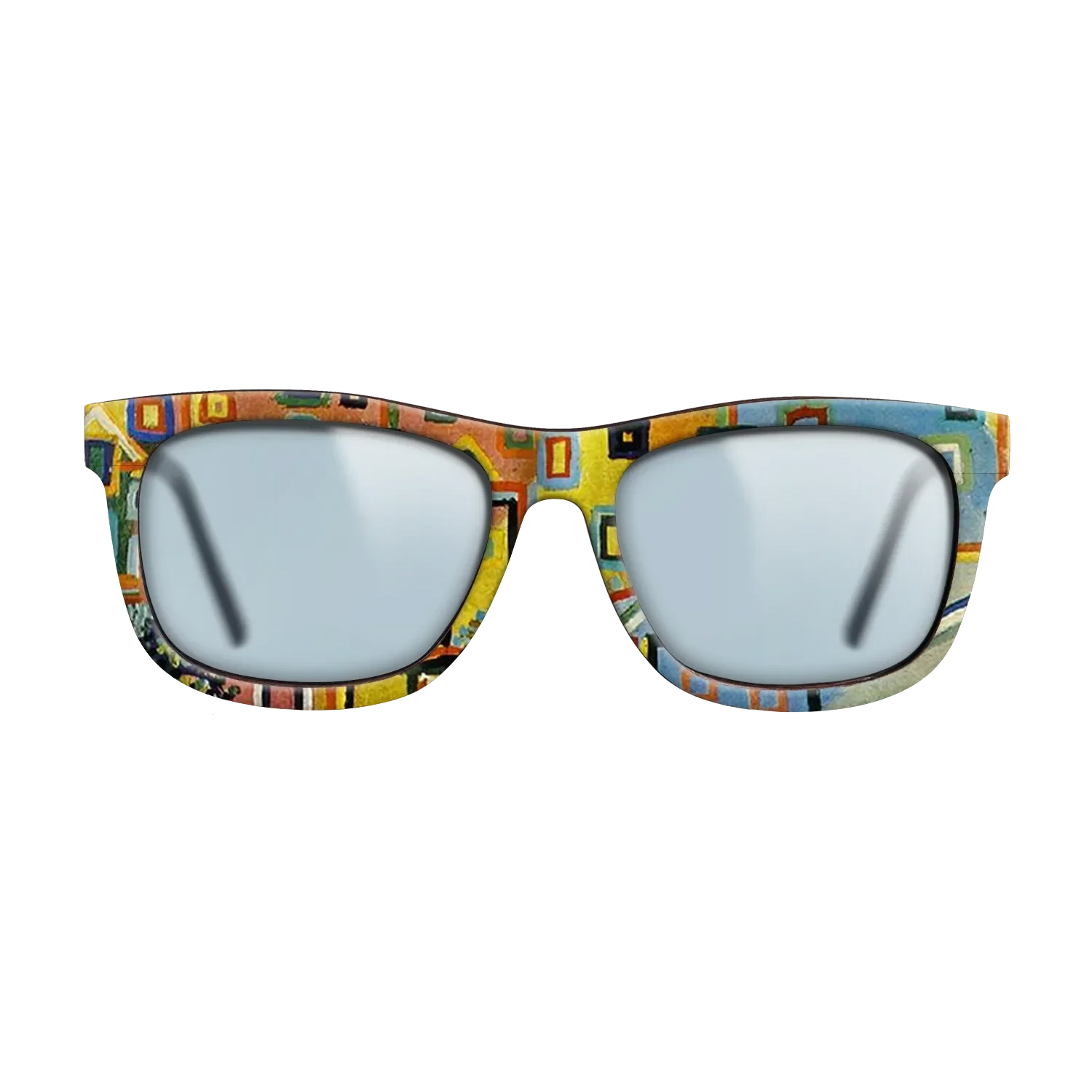 Oil Painting on Straight Grain Walnut: Rococo - Untitled, 1937 - Pablo Picasso - The Hero - Square - 1813 - SIRIS wood optic