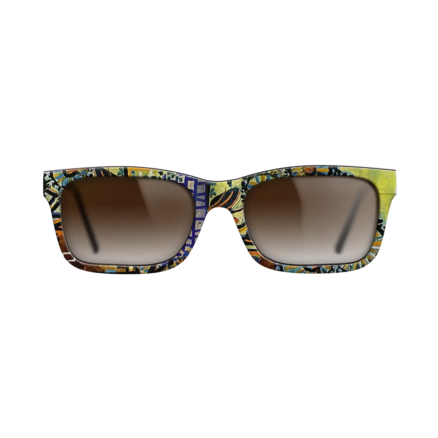 Oil Painting on Straight Grain Walnut: Rococo - Untitled, 1937 - Pablo Picasso 2 - The Sage - Rectangle - 749 - SIRIS wood optic