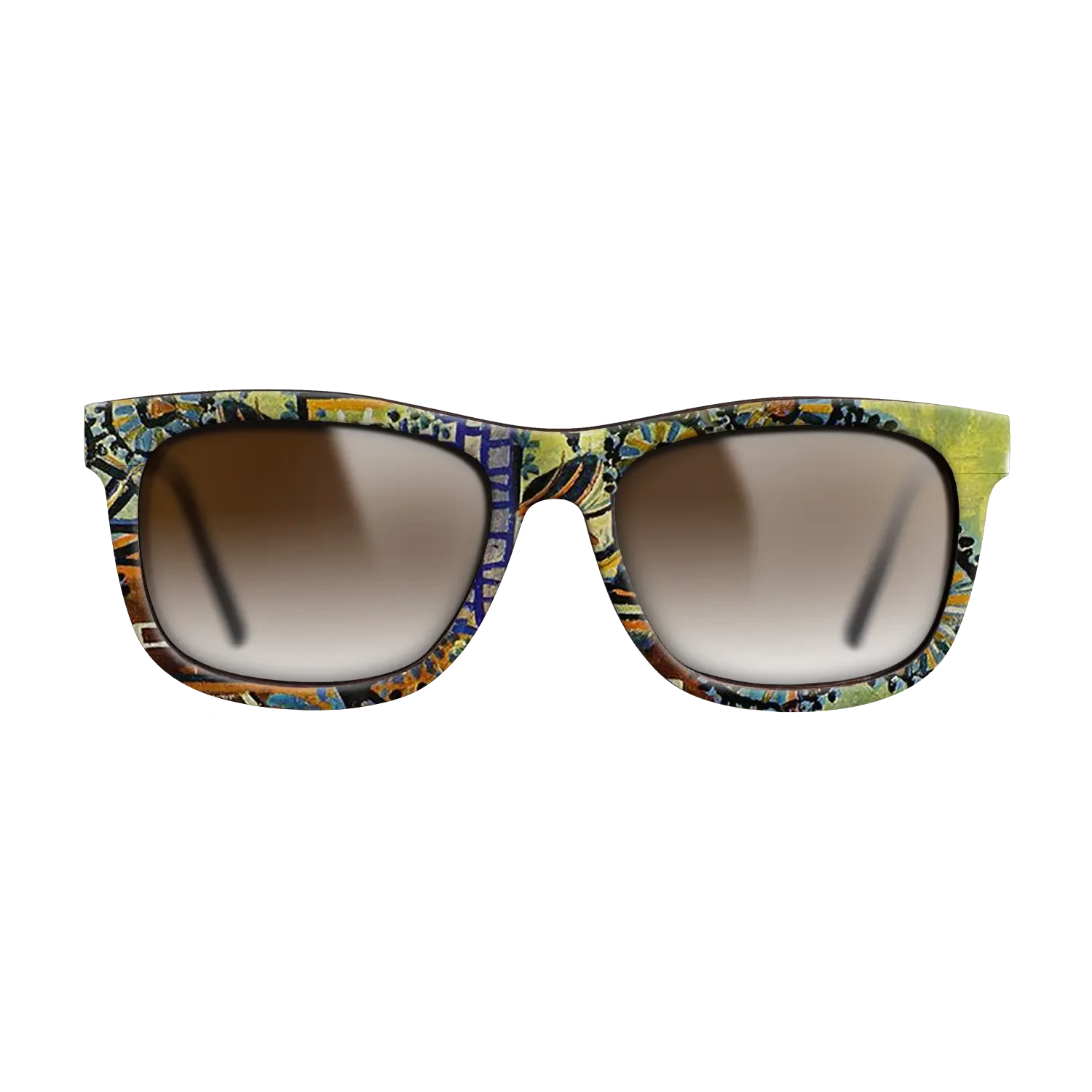 Oil Painting on Straight Grain Walnut: Rococo - Untitled, 1937 - Pablo Picasso 2 - The Hero - Square - 749 - SIRIS wood optic