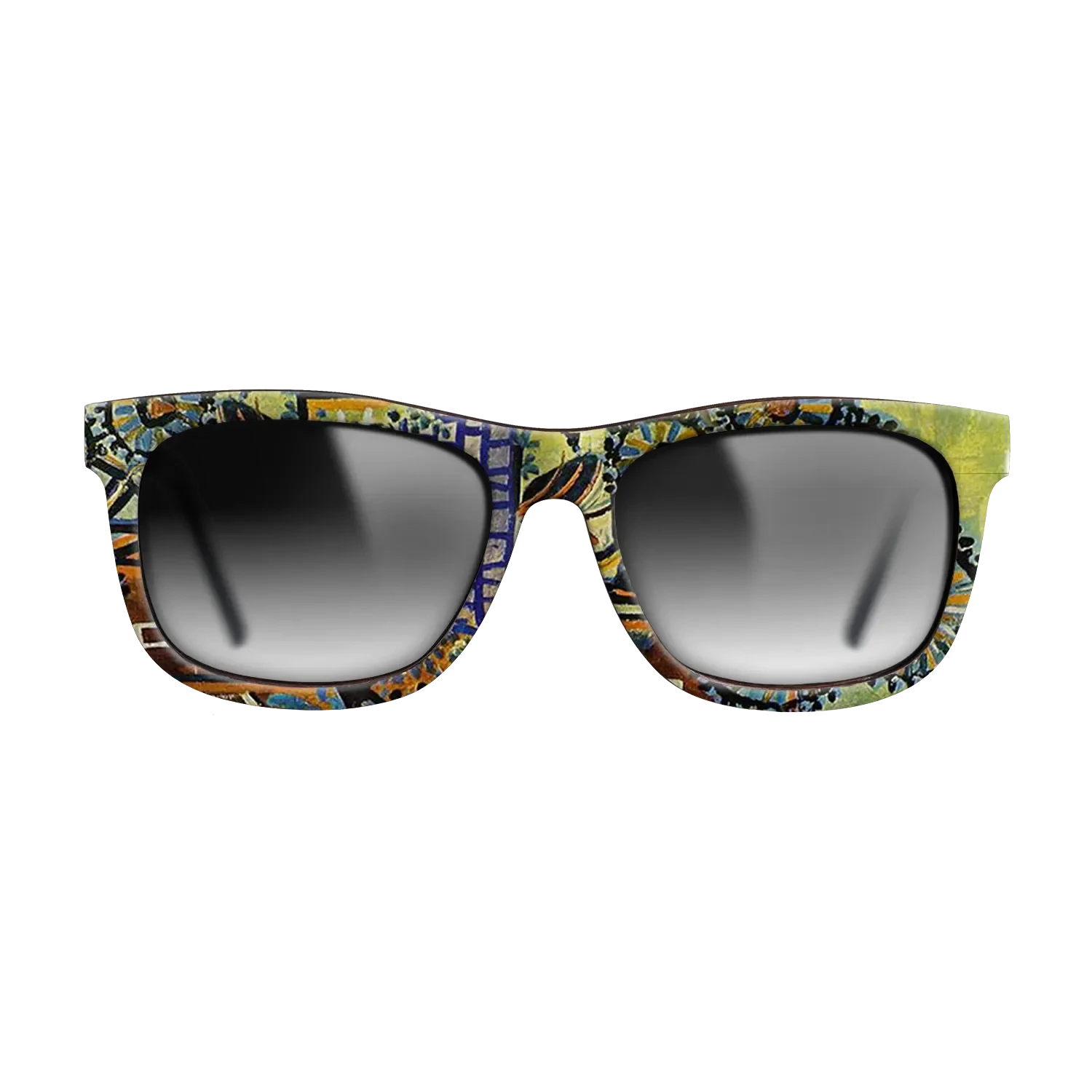 Oil Painting on Straight Grain Walnut: Rococo - Untitled, 1937 - Pablo Picasso 2 - The Hero - Square - 749 - SIRIS wood optic