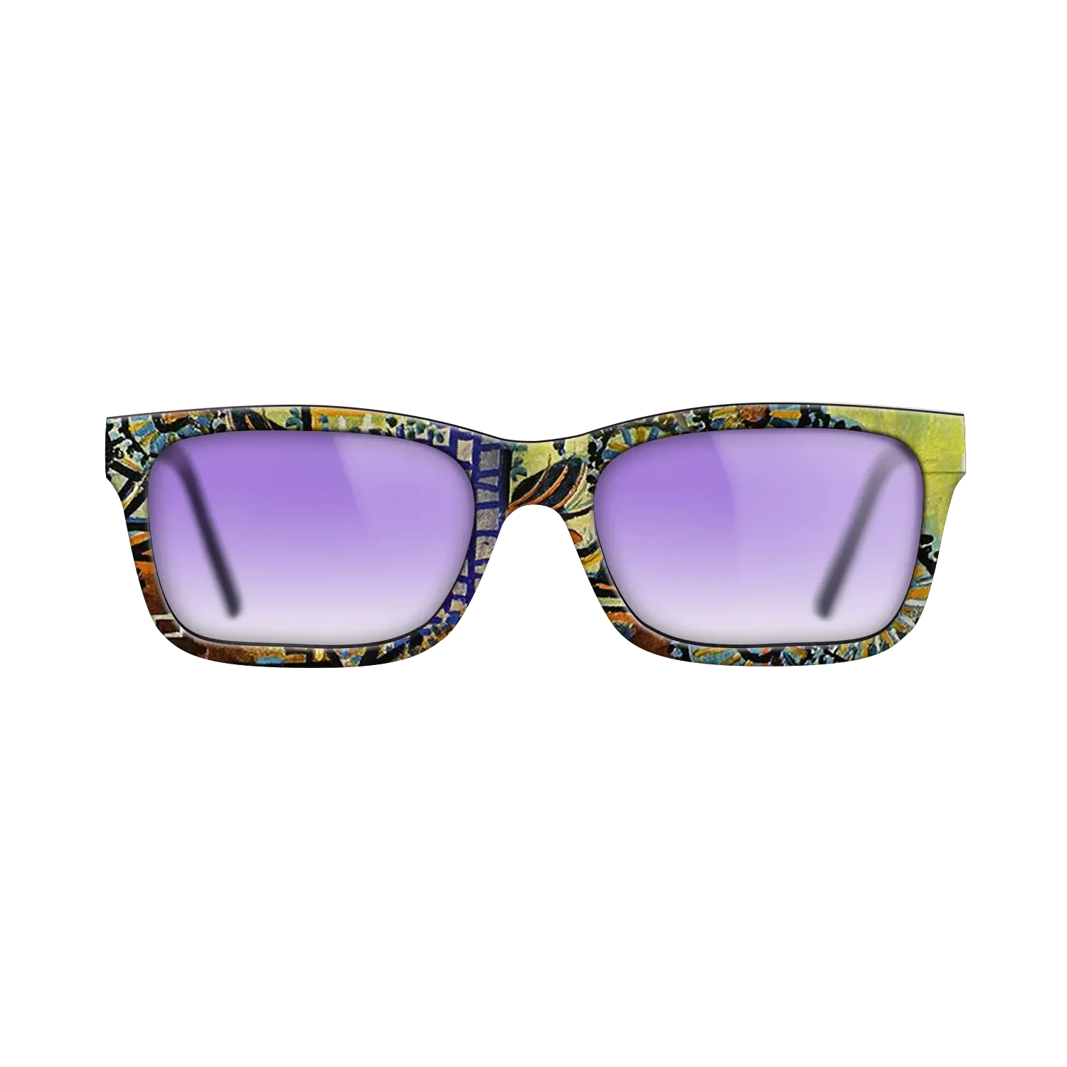 Oil Painting on Straight Grain Walnut: Rococo - Untitled, 1937 - Pablo Picasso 2 - The Sage - Rectangle - 749 - SIRIS wood optic