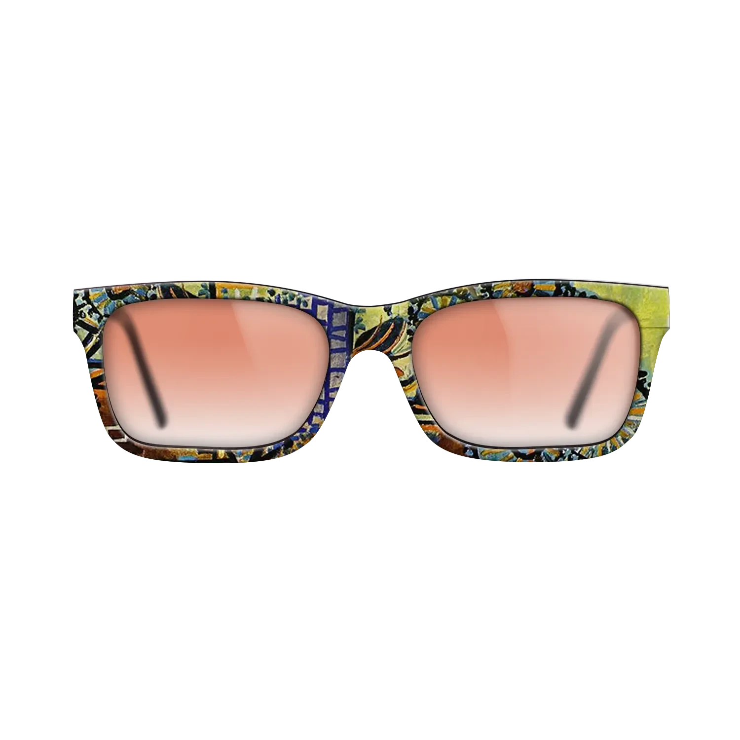 Oil Painting on Straight Grain Walnut: Rococo - Untitled, 1937 - Pablo Picasso 2 - The Sage - Rectangle - 749 - SIRIS wood optic