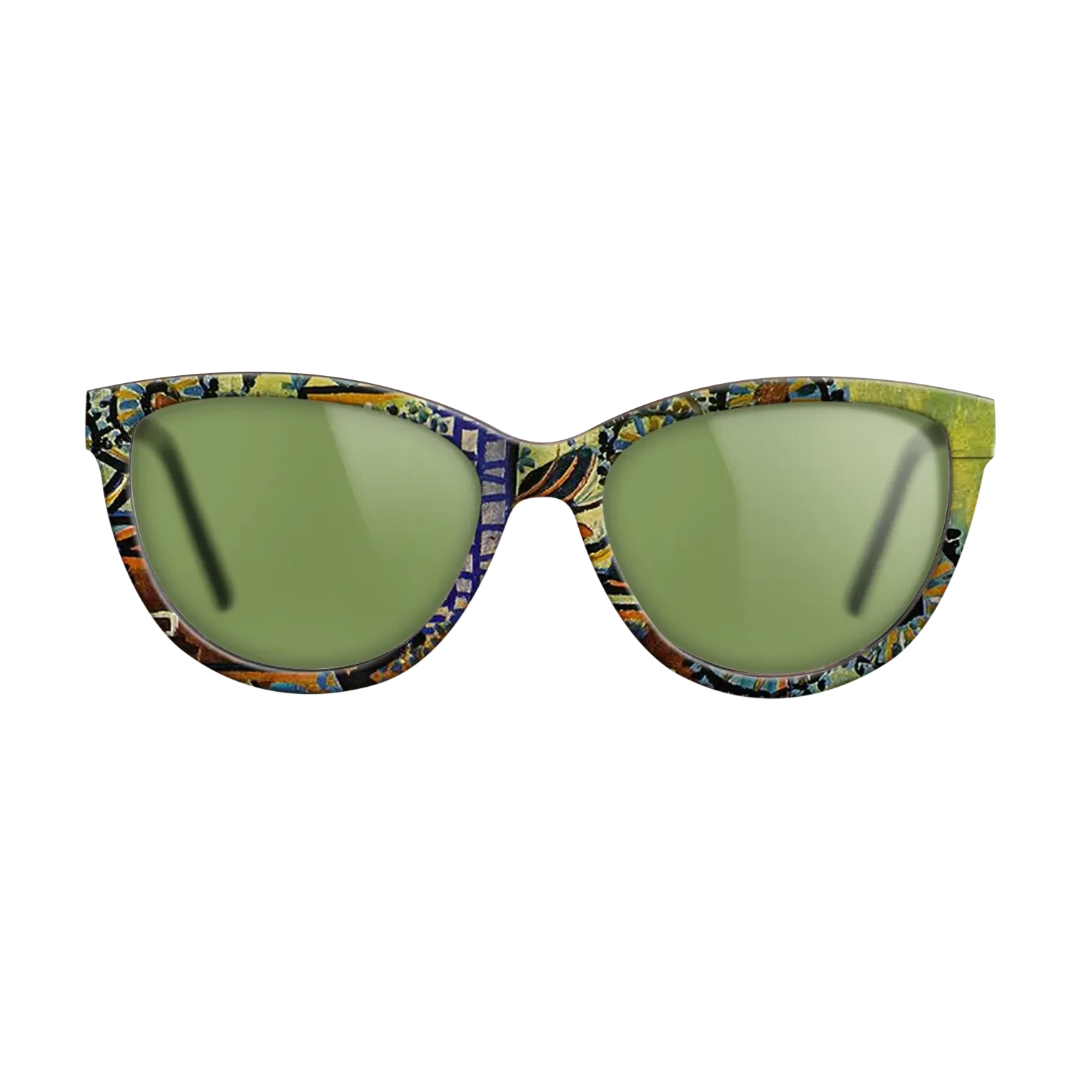 Oil Painting on Straight Grain Walnut: Rococo - Untitled, 1937 - Pablo Picasso 2 - The Maiden - Cat - 749 - SIRIS wood optic