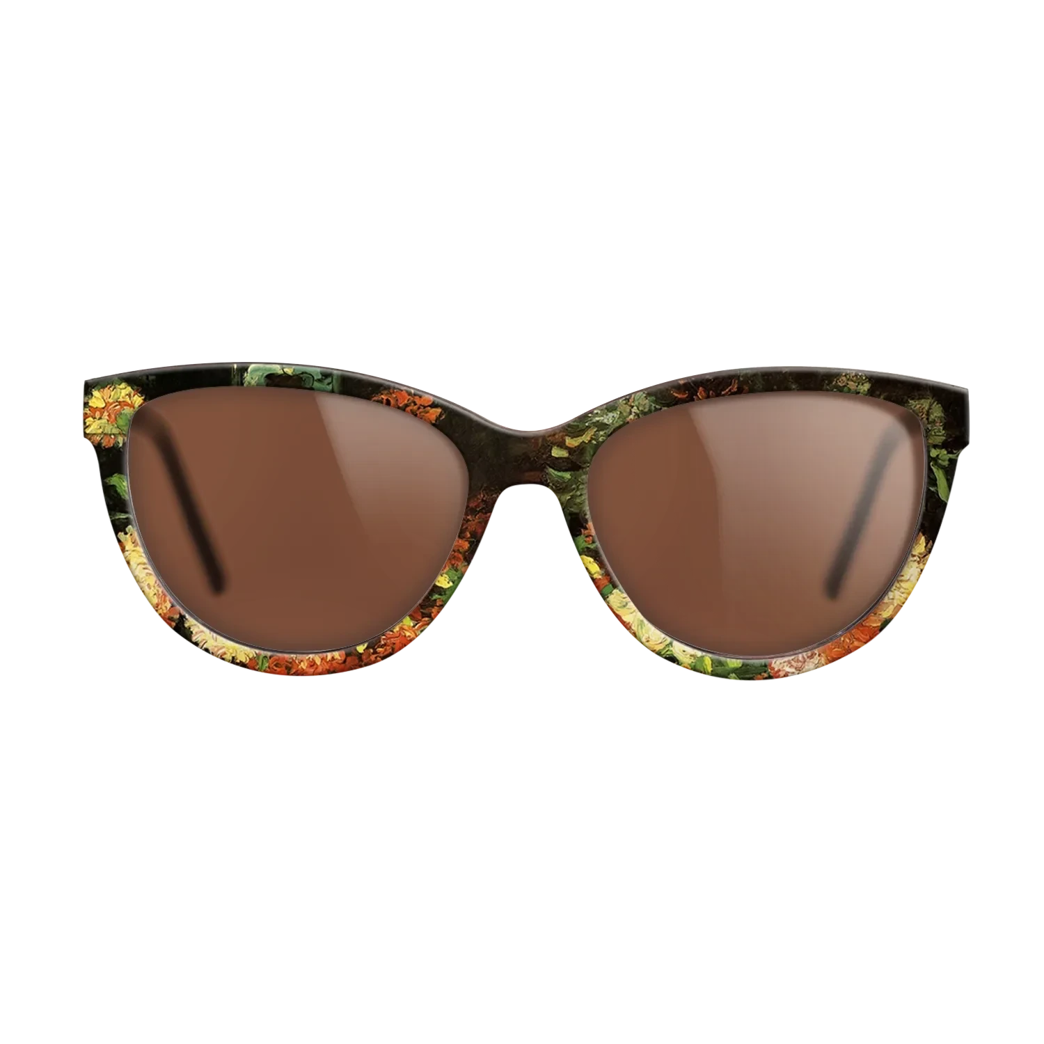 Oil Painting on Straight Grain Walnut: Rococo - Vase with Carnations, 1886 - Vincent van Gogh - The Maiden - Cat - 1333 - SIRIS wood optic