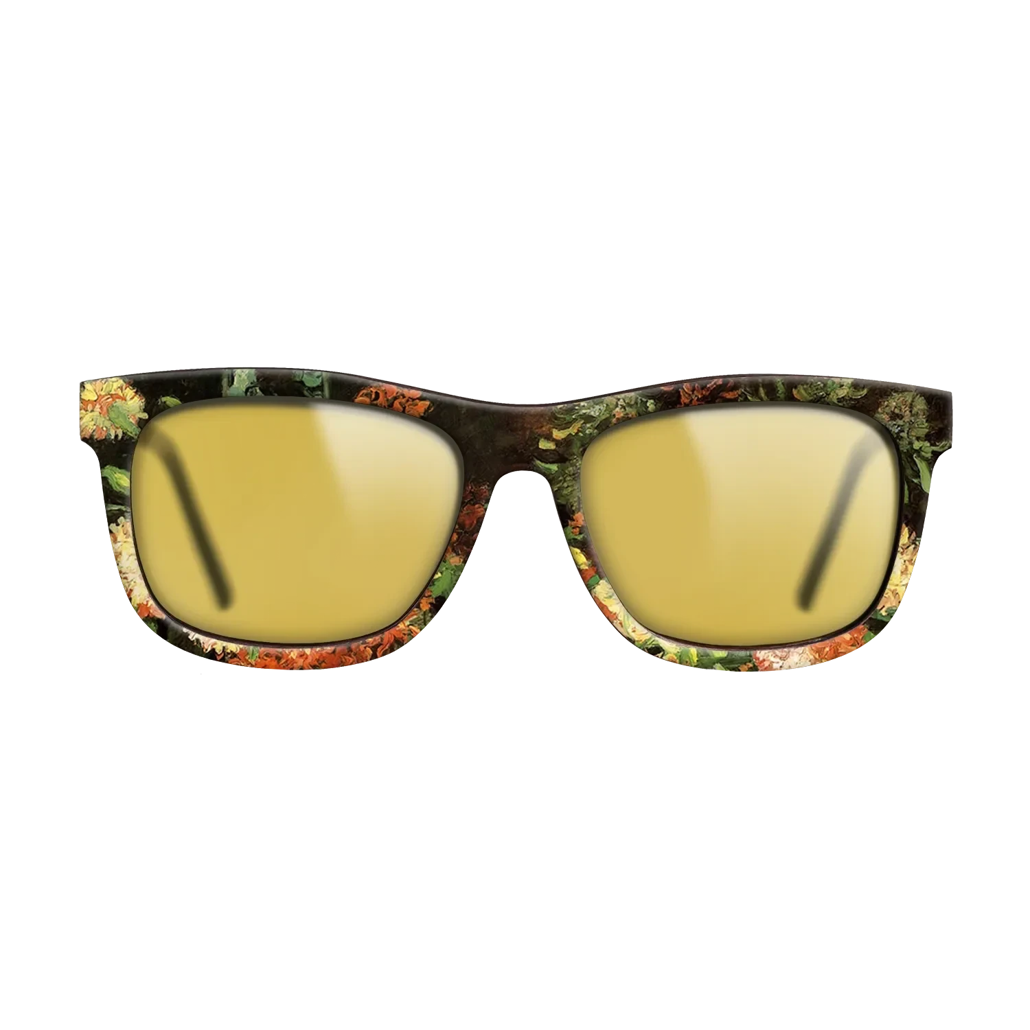 Oil Painting on Straight Grain Walnut: Rococo - Vase with Carnations, 1886 - Vincent van Gogh - The Hero - Square - 1333 - SIRIS wood optic