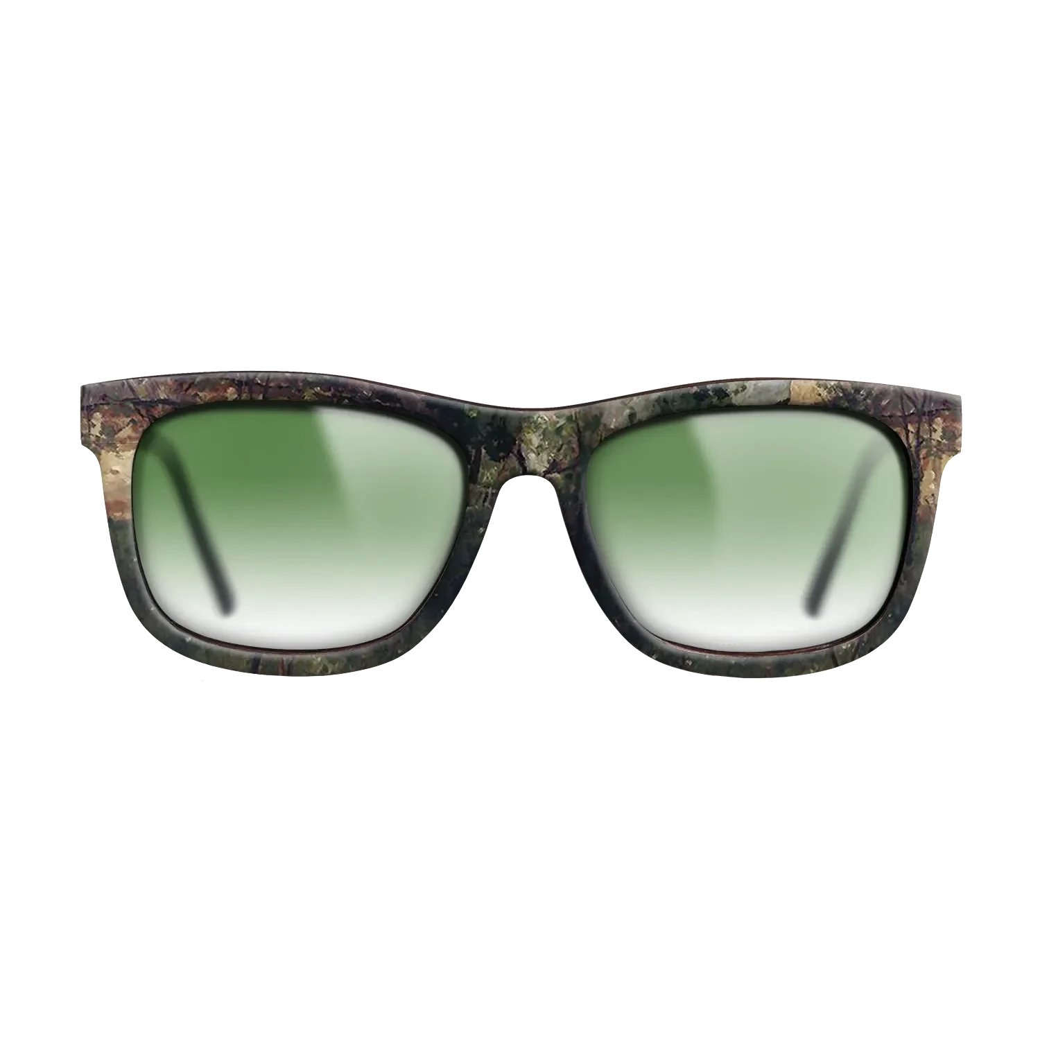 Oil Painting on Straight Grain Walnut: Rococo - Village Church - Stefan Luchian - The Hero - Square - 1190 - SIRIS wood optic