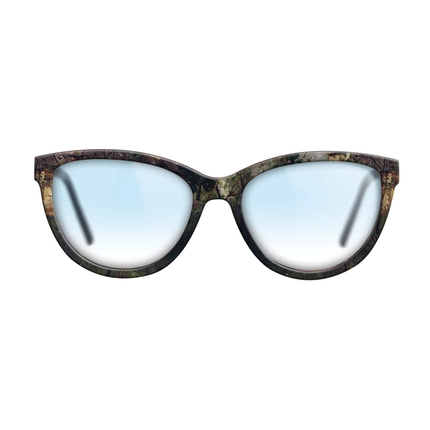 Oil Painting on Straight Grain Walnut: Rococo - Village Church - Stefan Luchian - The Maiden - Cat - 1190 - SIRIS wood optic