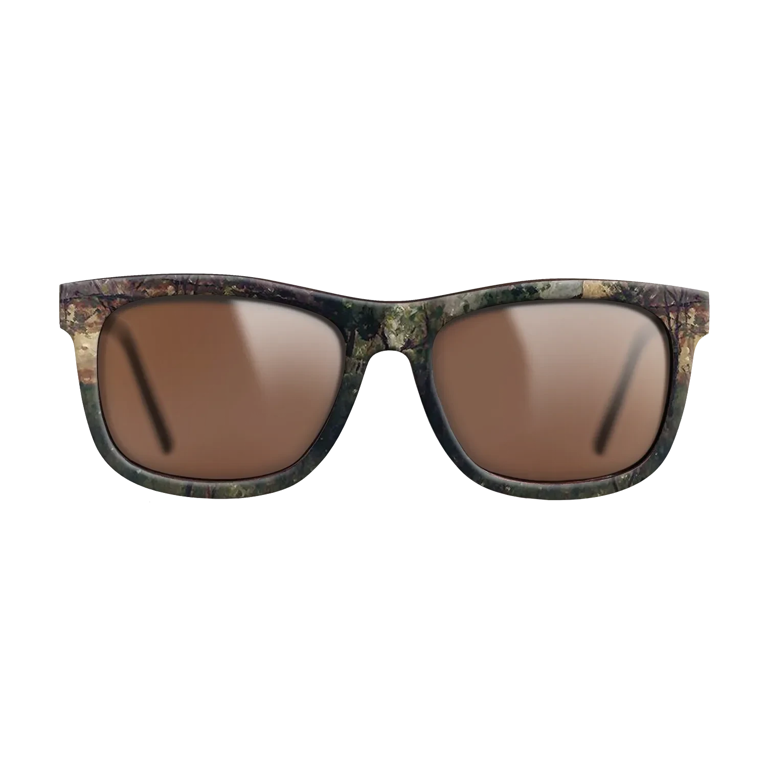 Oil Painting on Straight Grain Walnut: Rococo - Village Church - Stefan Luchian - The Hero - Square - 1190 - SIRIS wood optic