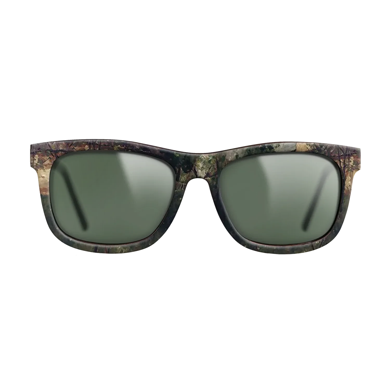 Oil Painting on Straight Grain Walnut: Rococo - Village Church - Stefan Luchian - The Hero - Square - 1190 - SIRIS wood optic