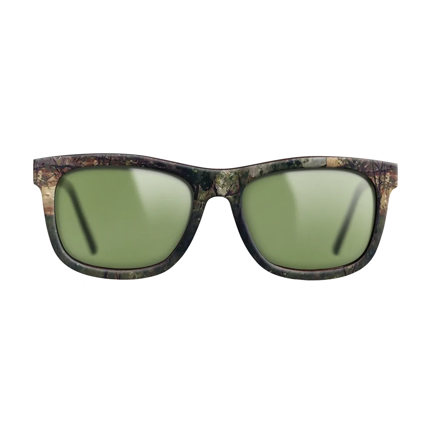 Oil Painting on Straight Grain Walnut: Rococo - Village Church - Stefan Luchian - The Hero - Square - 1190 - SIRIS wood optic