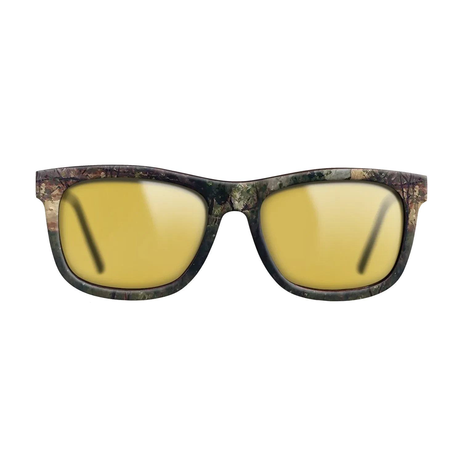 Oil Painting on Straight Grain Walnut: Rococo - Village Church - Stefan Luchian - The Hero - Square - 1190 - SIRIS wood optic