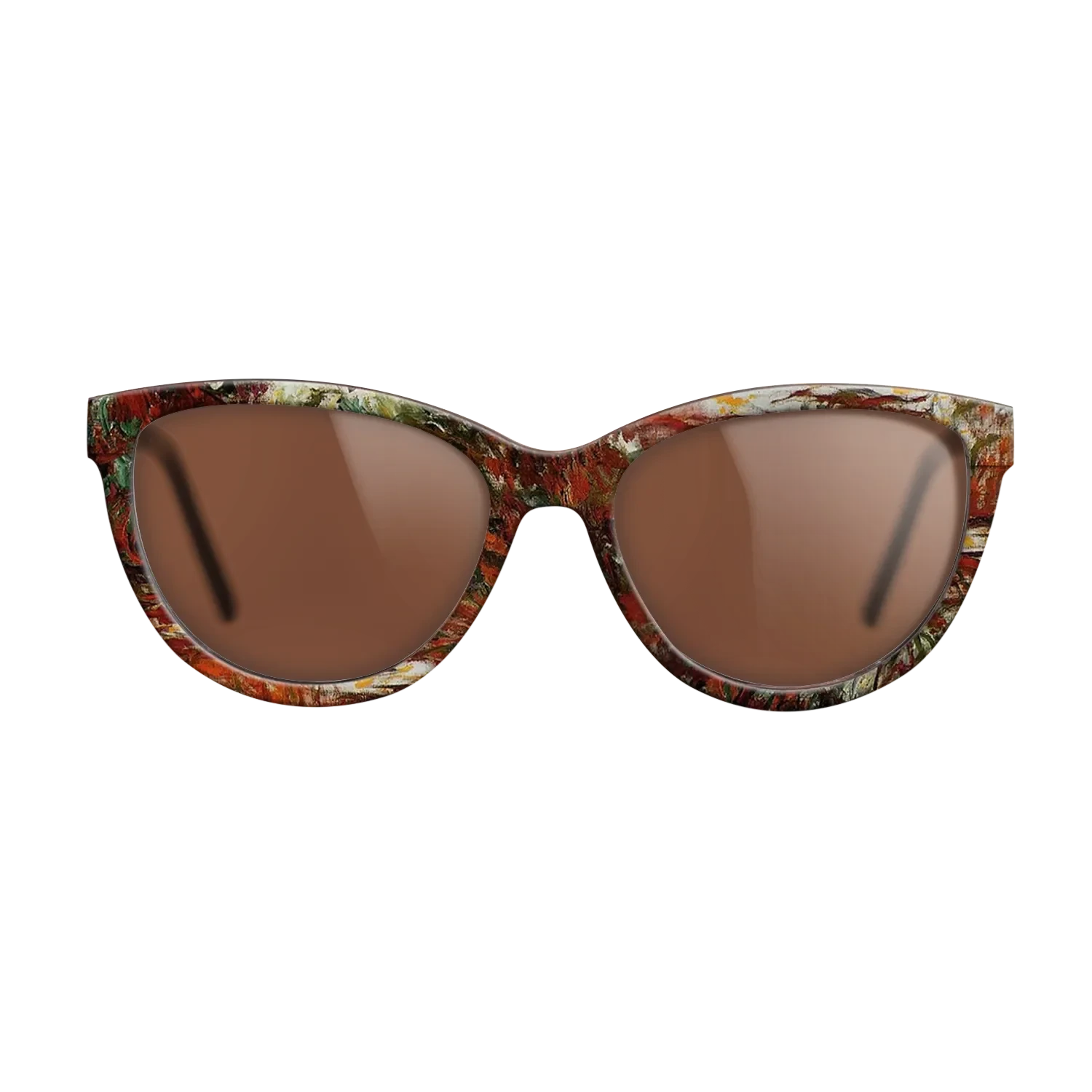 Oil Painting on Straight Grain Walnut: Rococo - Water Lily Pond, 1918 - 1919 - Claude Monet - The Maiden - Cat - 1111 - SIRIS wood optic