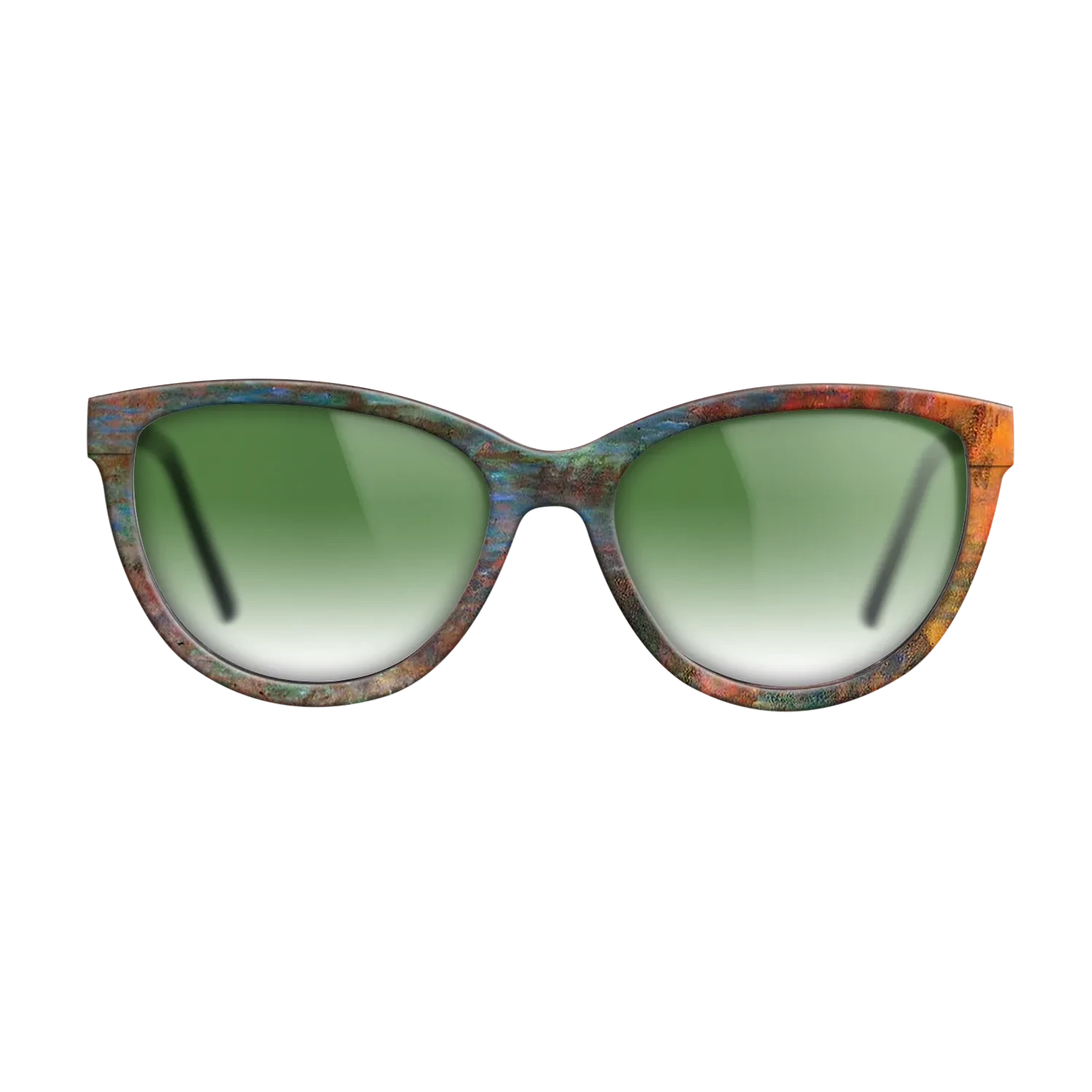 Oil Painting on Straight Grain Walnut: Rococo - Water Lily Pond, Evening (left panel), 1920 - 1926 - Claude Monet - The Maiden - Cat - 1438 - SIRIS wood optic