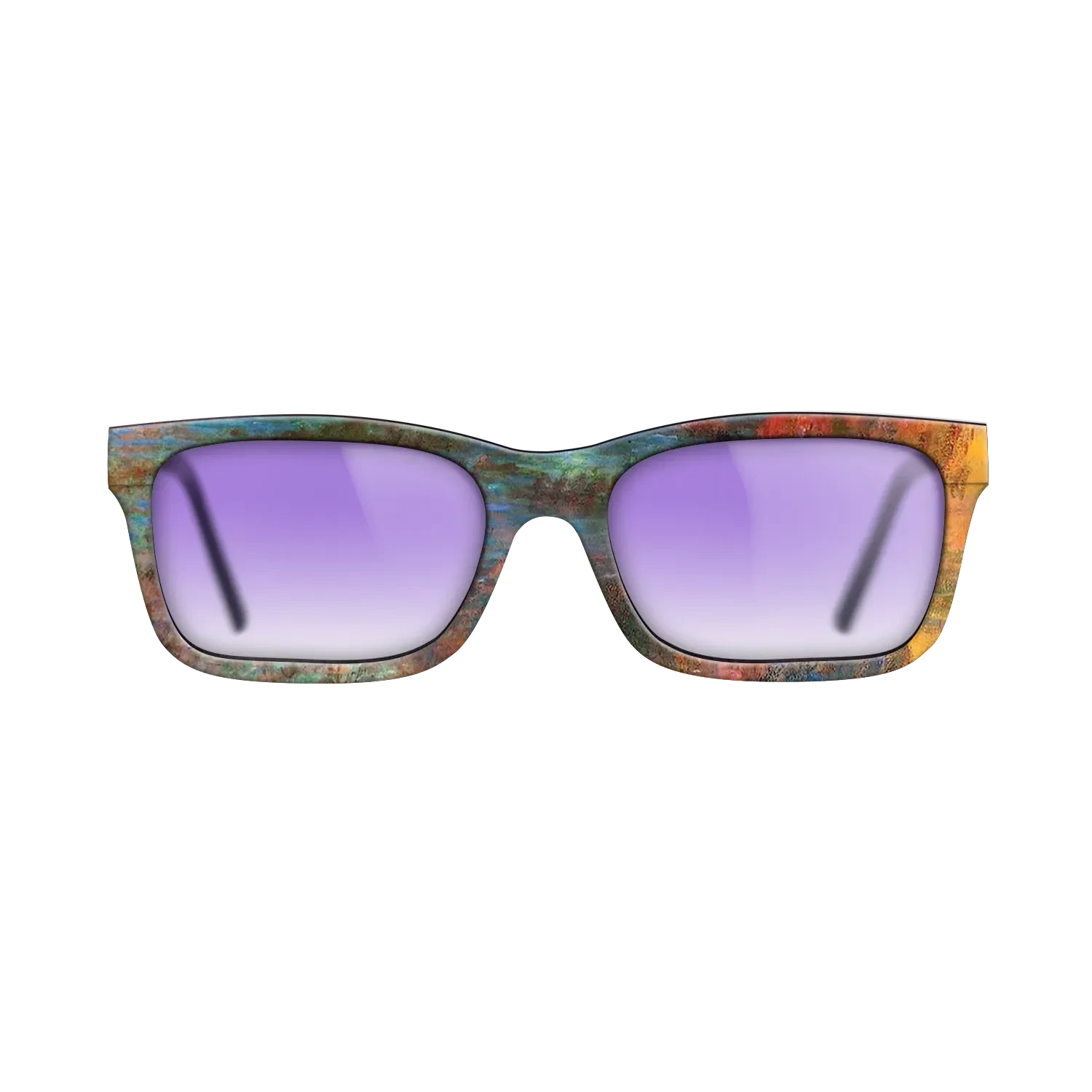 Oil Painting on Straight Grain Walnut: Rococo - Water Lily Pond, Evening (left panel), 1920 - 1926 - Claude Monet - The Sage - Rectangle - 1438 - SIRIS wood optic