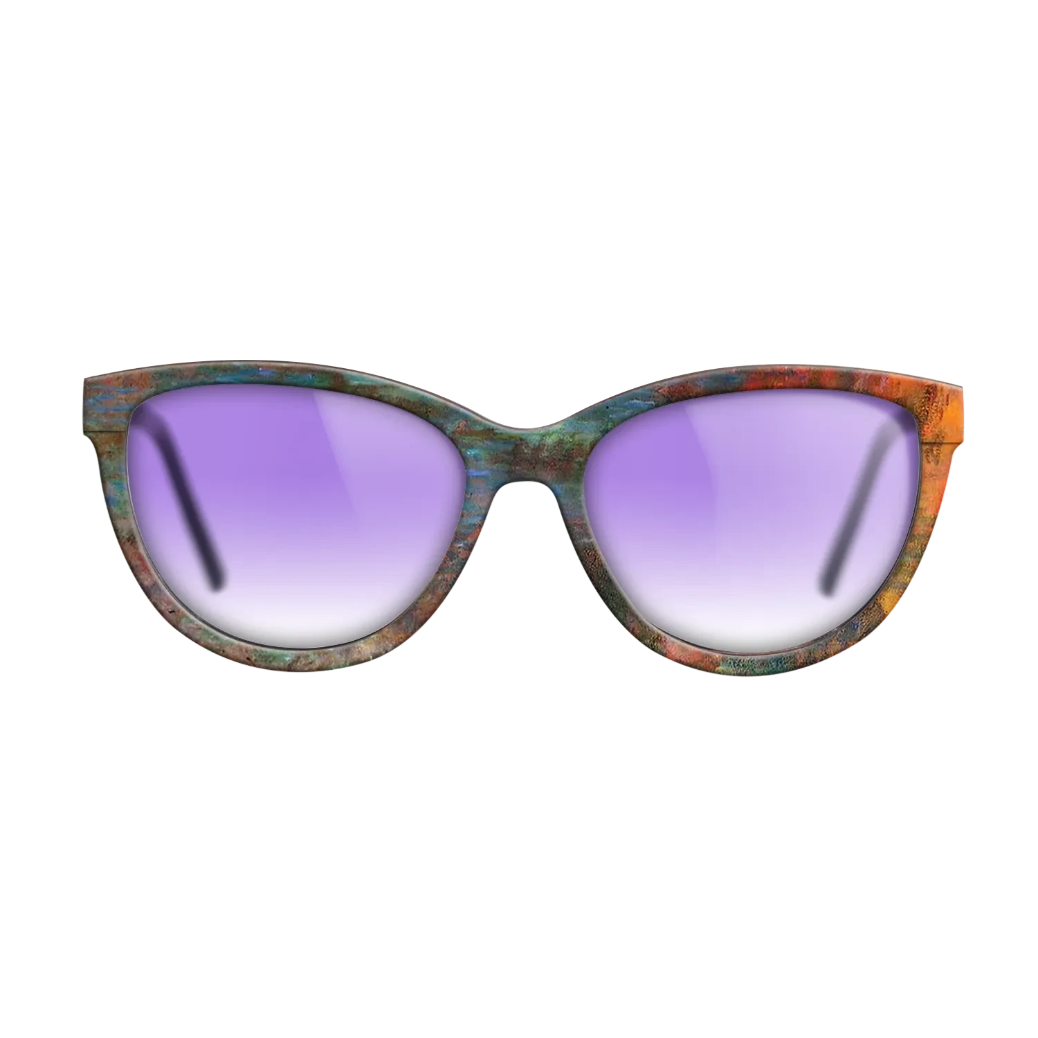 Oil Painting on Straight Grain Walnut: Rococo - Water Lily Pond, Evening (left panel), 1920 - 1926 - Claude Monet - The Maiden - Cat - 1438 - SIRIS wood optic