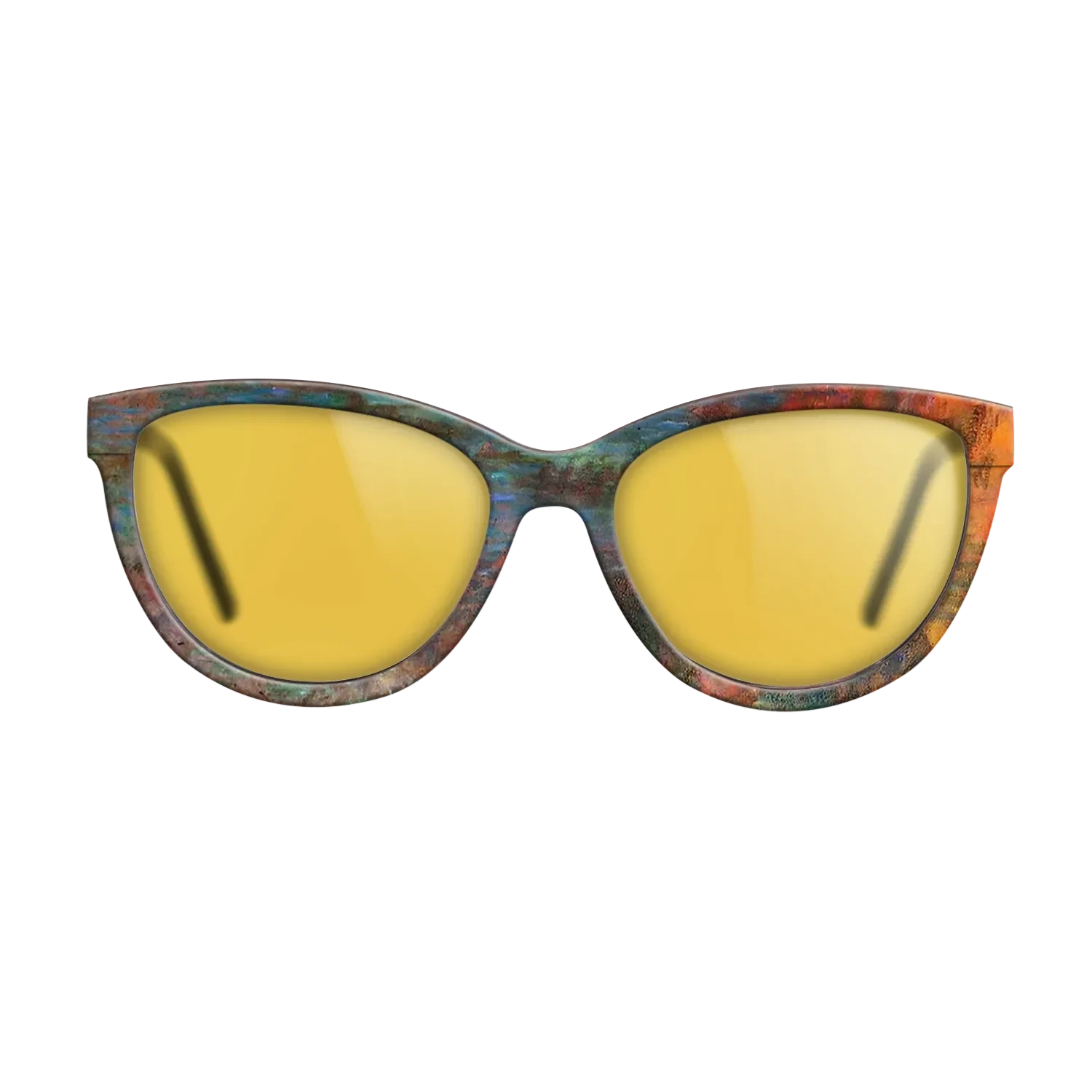 Oil Painting on Straight Grain Walnut: Rococo - Water Lily Pond, Evening (left panel), 1920 - 1926 - Claude Monet - The Maiden - Cat - 1438 - SIRIS wood optic