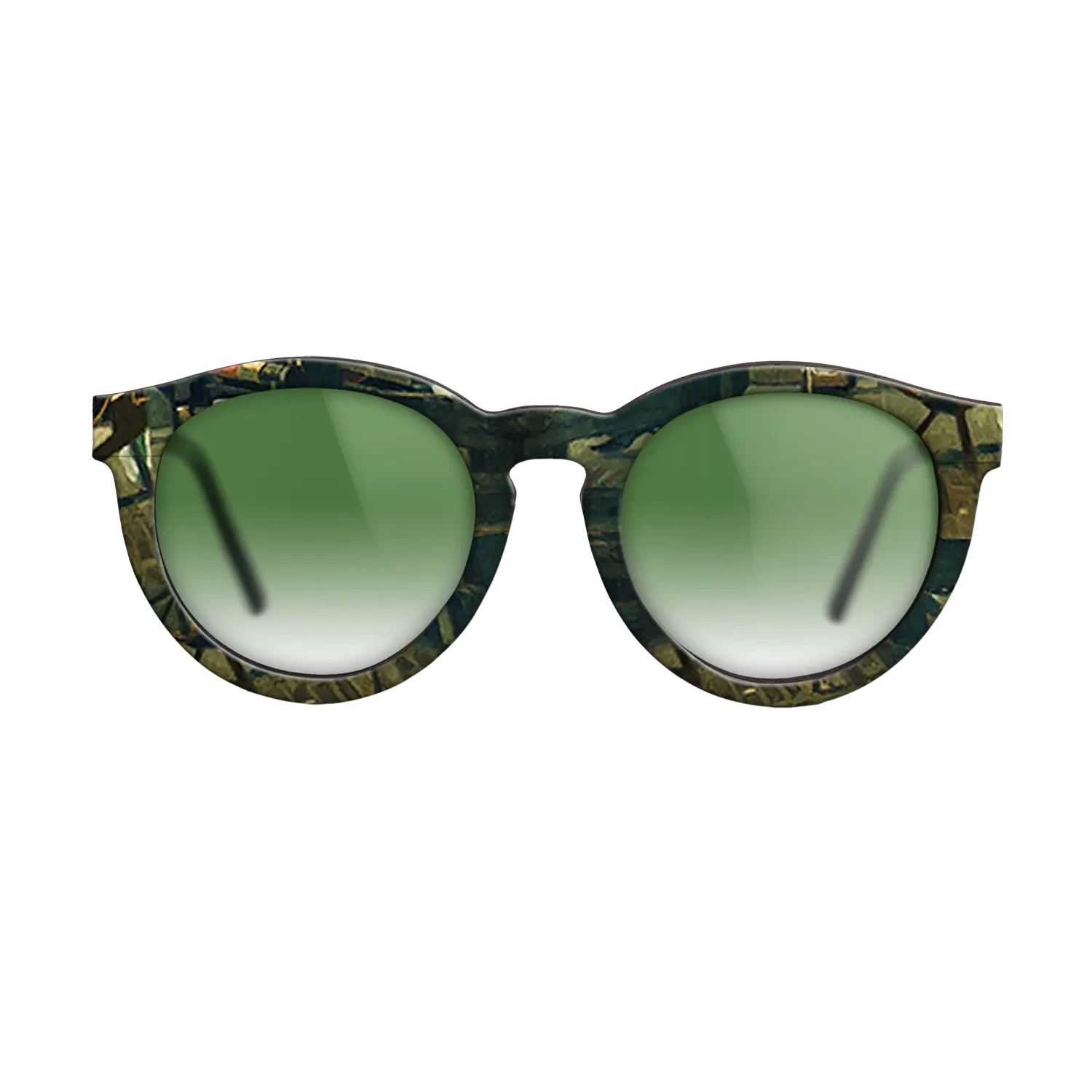 Oil Painting on Straight Grain Walnut: Rococo - Weaver, 1884 - Vincent van Gogh - The Rebel - Round - 1449 - SIRIS wood optic