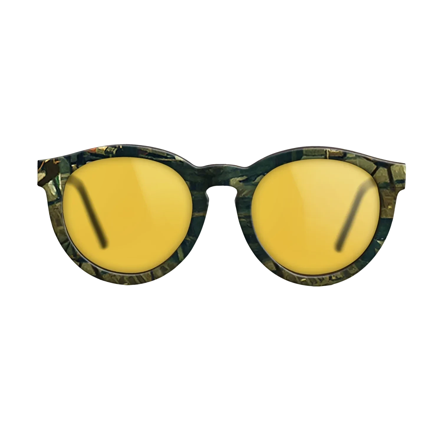 Oil Painting on Straight Grain Walnut: Rococo - Weaver, 1884 - Vincent van Gogh - The Rebel - Round - 1449 - SIRIS wood optic