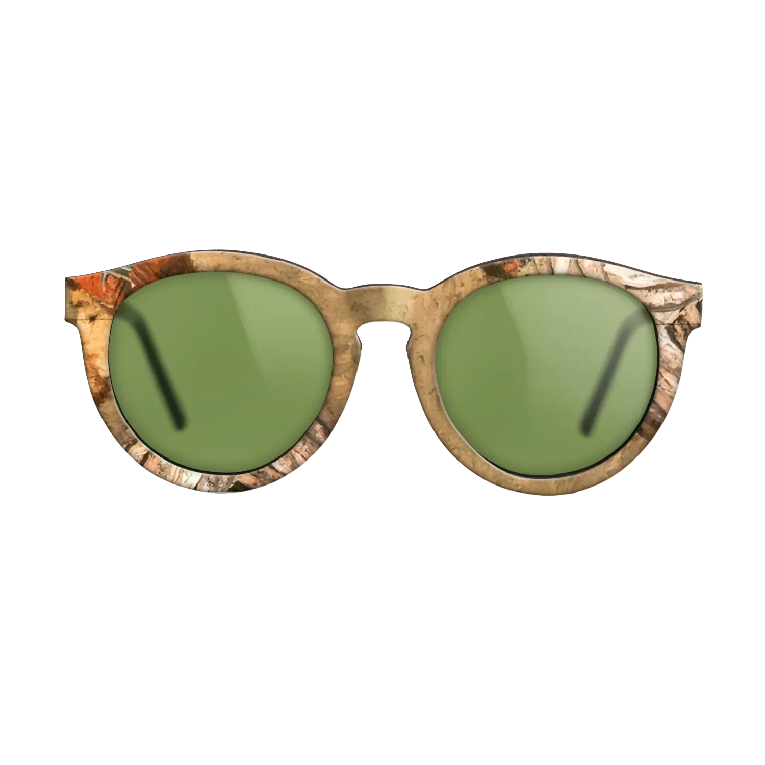 Oil Painting on Straight Grain Walnut: Rococo - Woman Worker, 1893 - Stefan Luchian - The Rebel - Round - 1781 - SIRIS wood optic