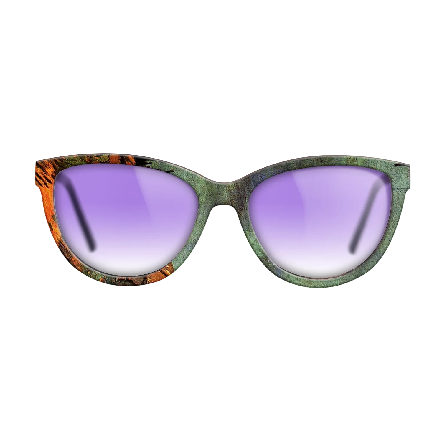 Oil Painting on Straight Grain Walnut: Rococo - Wooden Sheds, 1889 - Vincent van Gogh - The Maiden - Cat - 865 - SIRIS wood optic