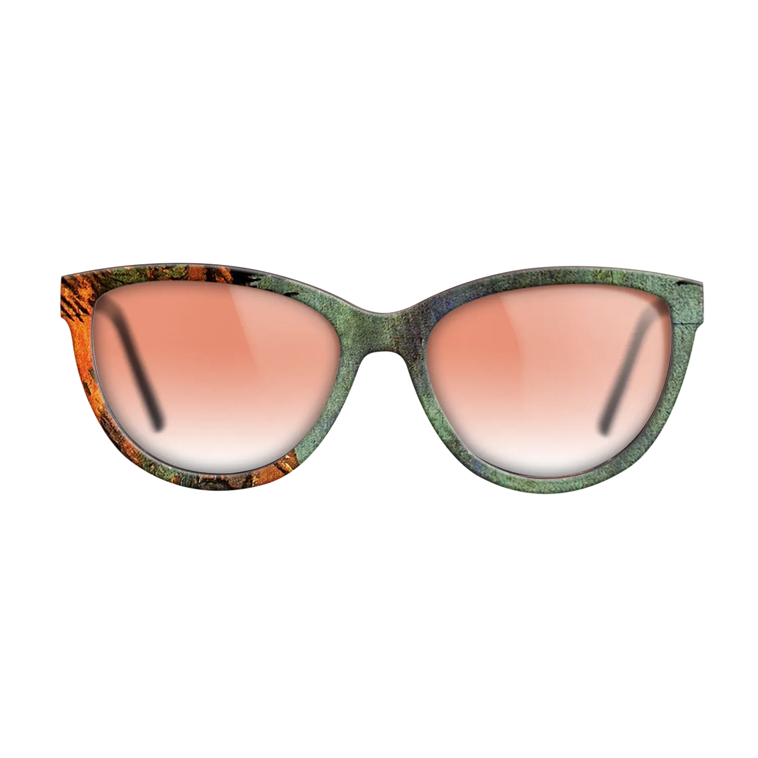 Oil Painting on Straight Grain Walnut: Rococo - Wooden Sheds, 1889 - Vincent van Gogh - The Maiden - Cat - 865 - SIRIS wood optic