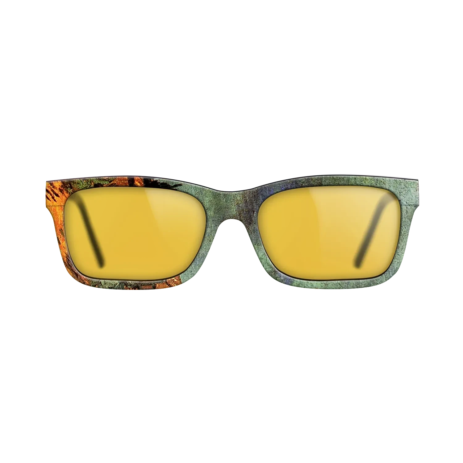 Oil Painting on Straight Grain Walnut: Rococo - Wooden Sheds, 1889 - Vincent van Gogh - The Sage - Rectangle - 865 - SIRIS wood optic