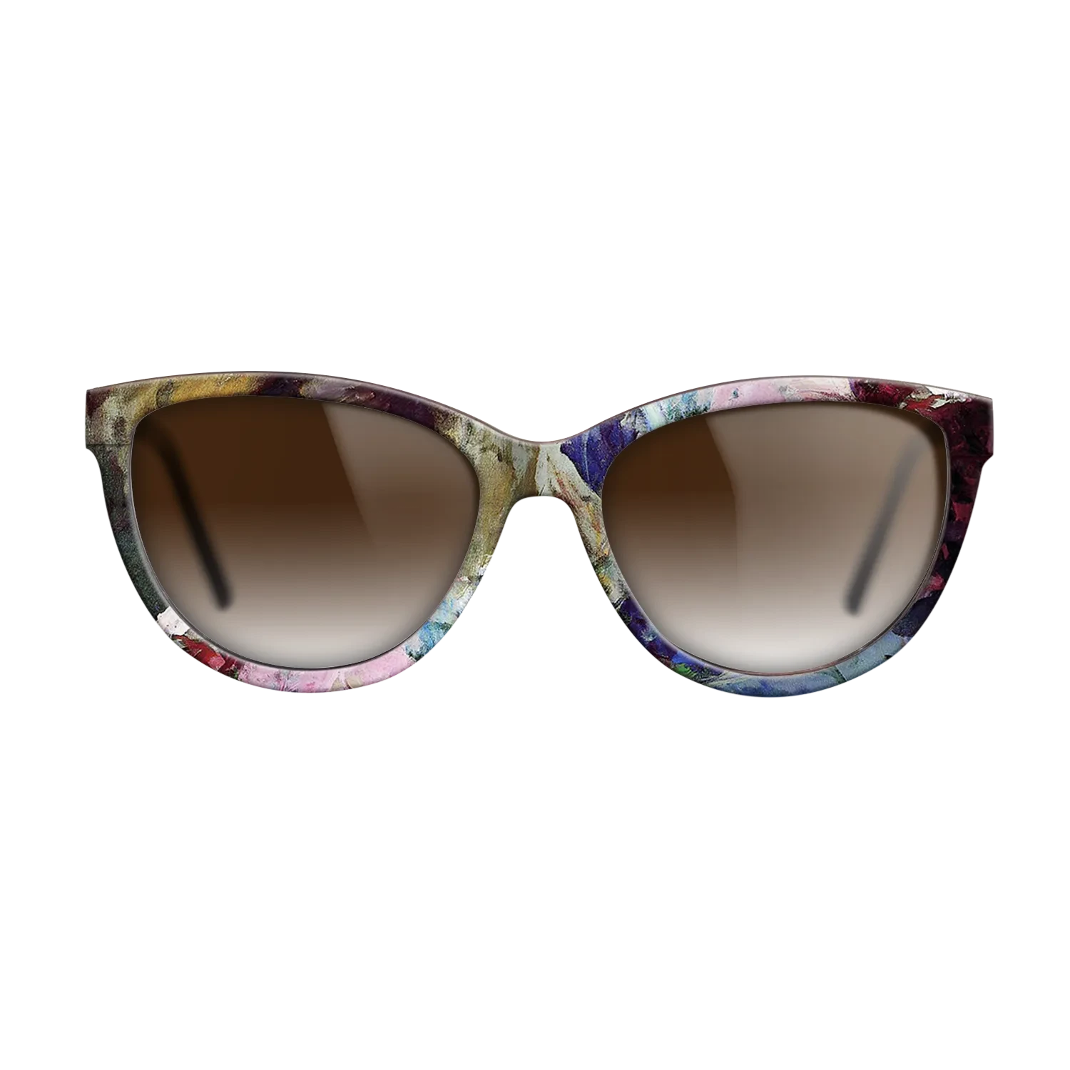 Oil Painting on Straight Grain Walnut: Rococo - Young Girl Holding a Loose Bouquet, c.1880 - Mary Cassatt - The Maiden - Cat - 1452 - SIRIS wood optic