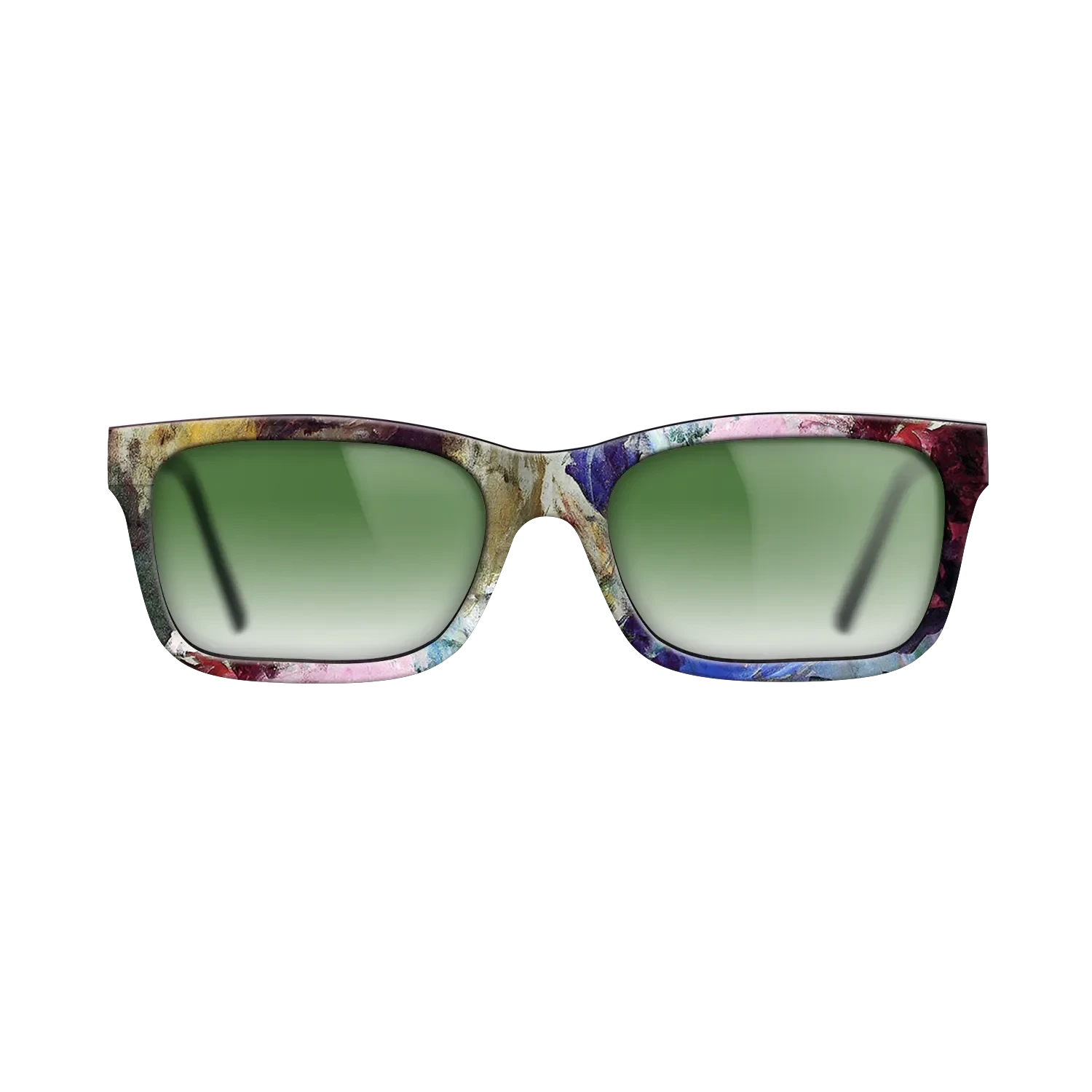 Oil Painting on Straight Grain Walnut: Rococo - Young Girl Holding a Loose Bouquet, c.1880 - Mary Cassatt - The Sage - Rectangle - 1452 - SIRIS wood optic