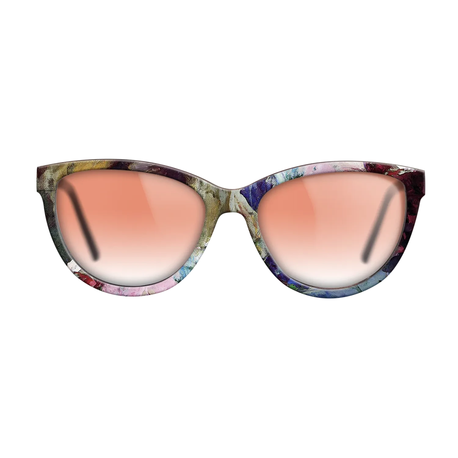 Oil Painting on Straight Grain Walnut: Rococo - Young Girl Holding a Loose Bouquet, c.1880 - Mary Cassatt - The Maiden - Cat - 1452 - SIRIS wood optic