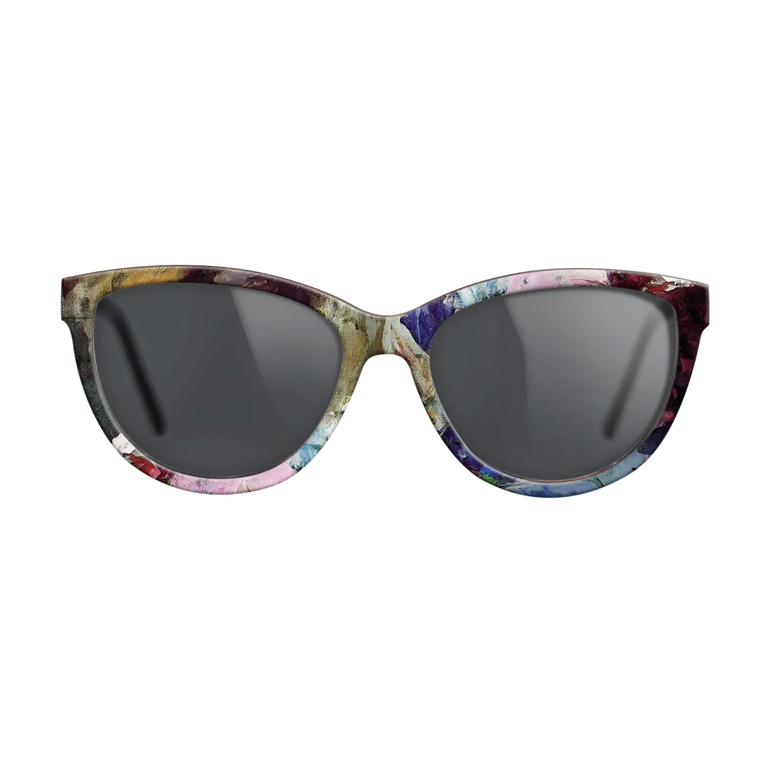 Oil Painting on Straight Grain Walnut: Rococo - Young Girl Holding a Loose Bouquet, c.1880 - Mary Cassatt - The Maiden - Cat - 1452 - SIRIS wood optic