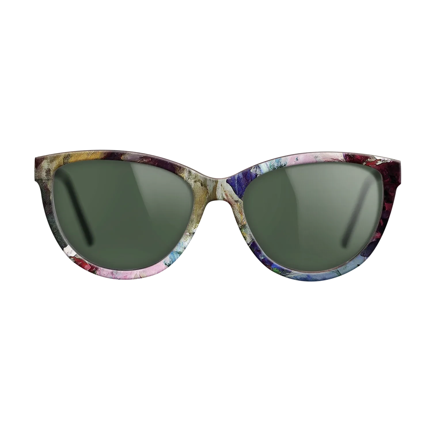 Oil Painting on Straight Grain Walnut: Rococo - Young Girl Holding a Loose Bouquet, c.1880 - Mary Cassatt - The Maiden - Cat - 1452 - SIRIS wood optic