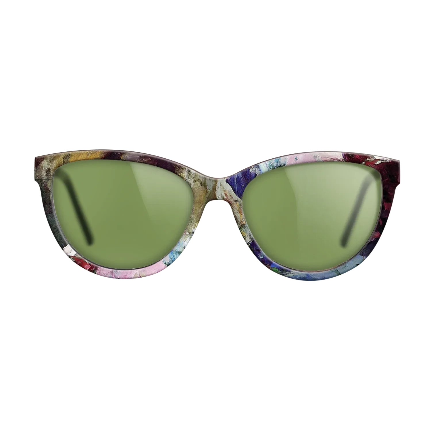 Oil Painting on Straight Grain Walnut: Rococo - Young Girl Holding a Loose Bouquet, c.1880 - Mary Cassatt - The Maiden - Cat - 1452 - SIRIS wood optic