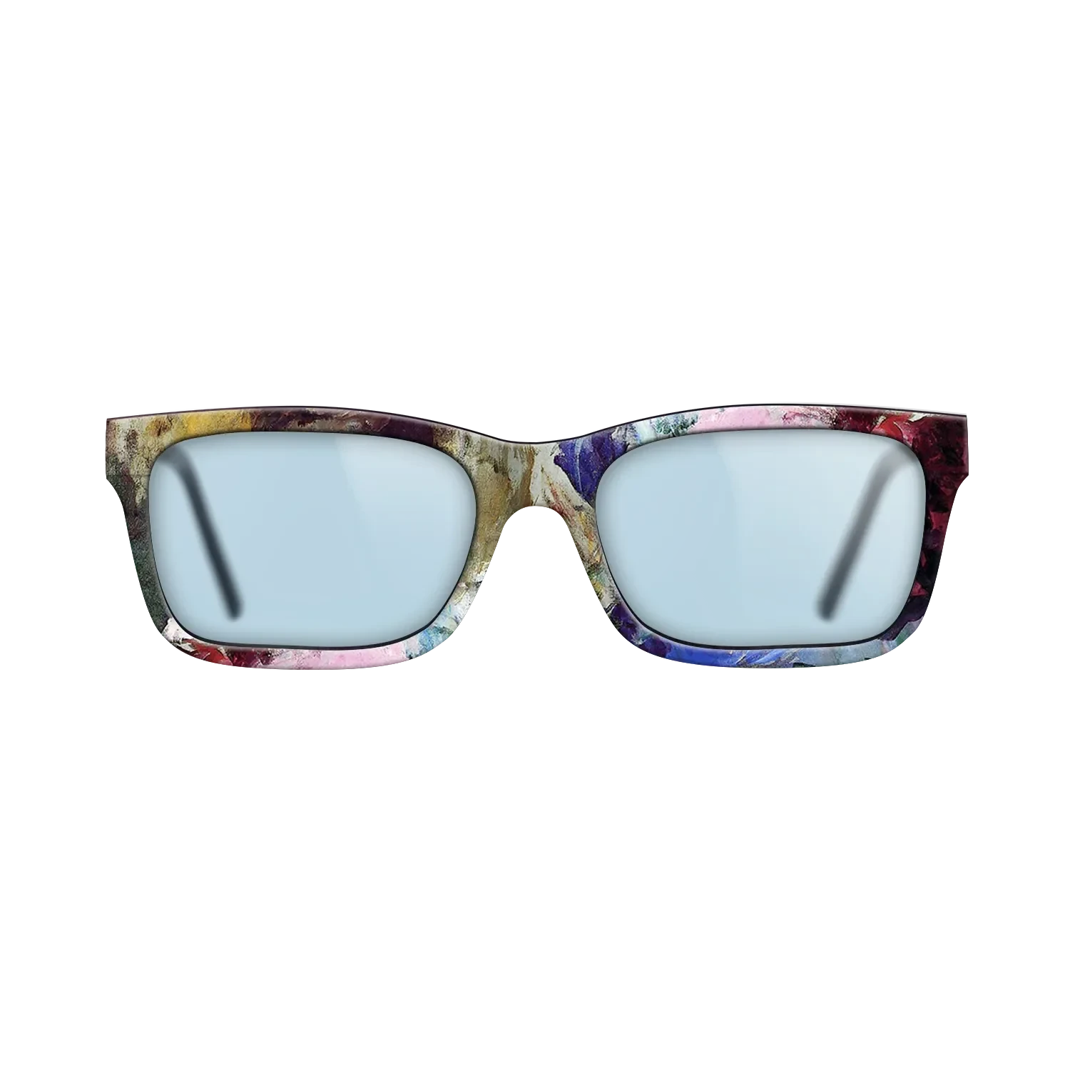 Oil Painting on Straight Grain Walnut: Rococo - Young Girl Holding a Loose Bouquet, c.1880 - Mary Cassatt - The Sage - Rectangle - 1452 - SIRIS wood optic