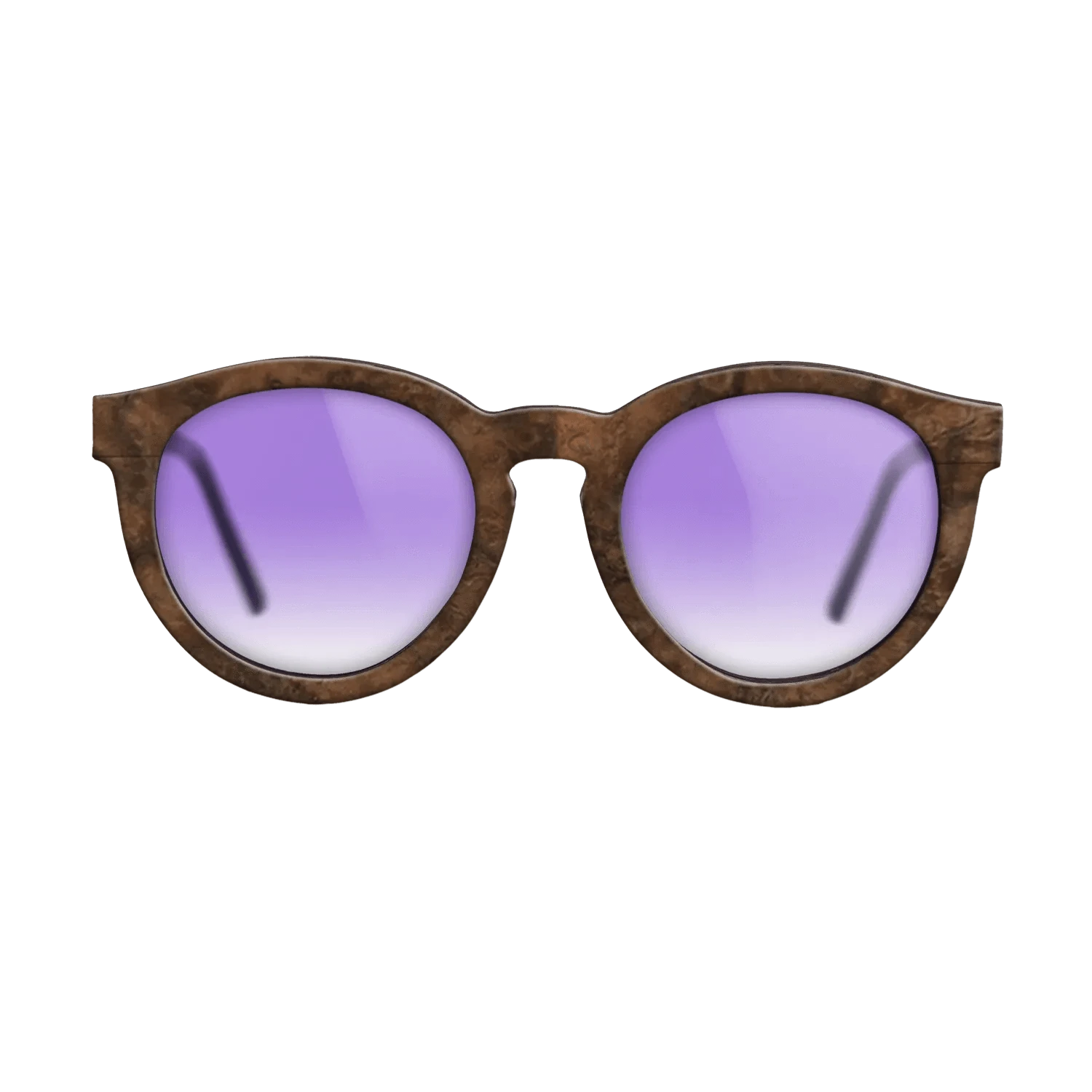 Walnut Burl,Walnut: Straight Grain: Single Cut - The Rebel - Round - 1831 - SIRIS wood optic