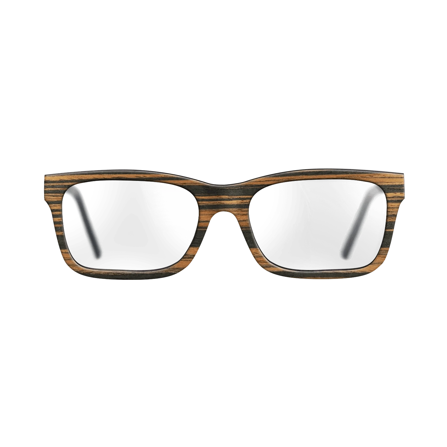 Italian Ebony,Walnut: Straight Grain: Single Cut - The Sage - Rectangle - 1046 - SIRIS wood optic