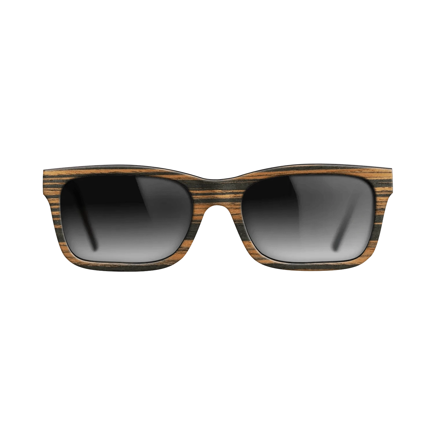 Italian Ebony,Walnut: Straight Grain: Single Cut - The Sage - Rectangle - 1046 - SIRIS wood optic