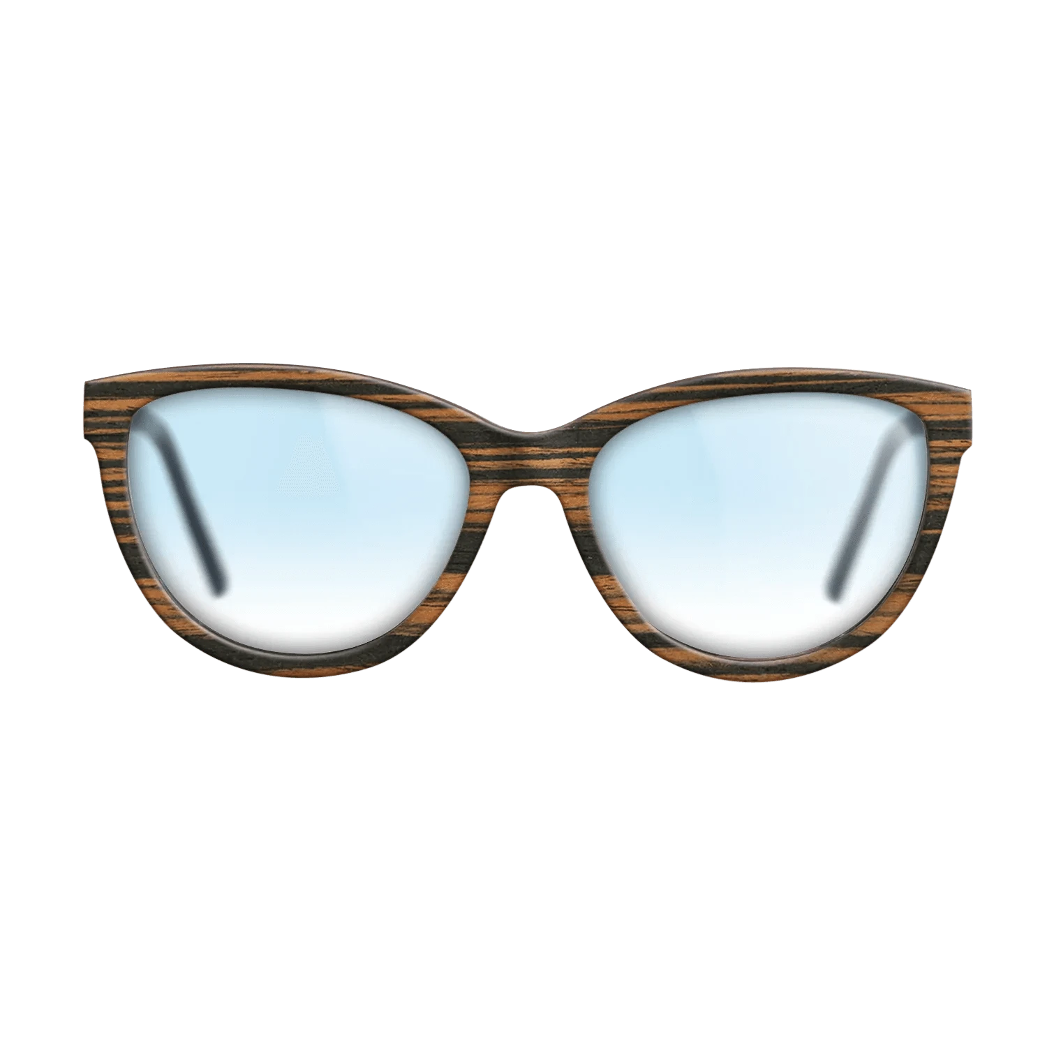 Italian Ebony,Walnut: Straight Grain: Single Cut - The Maiden - Cat - 1046 - SIRIS wood optic