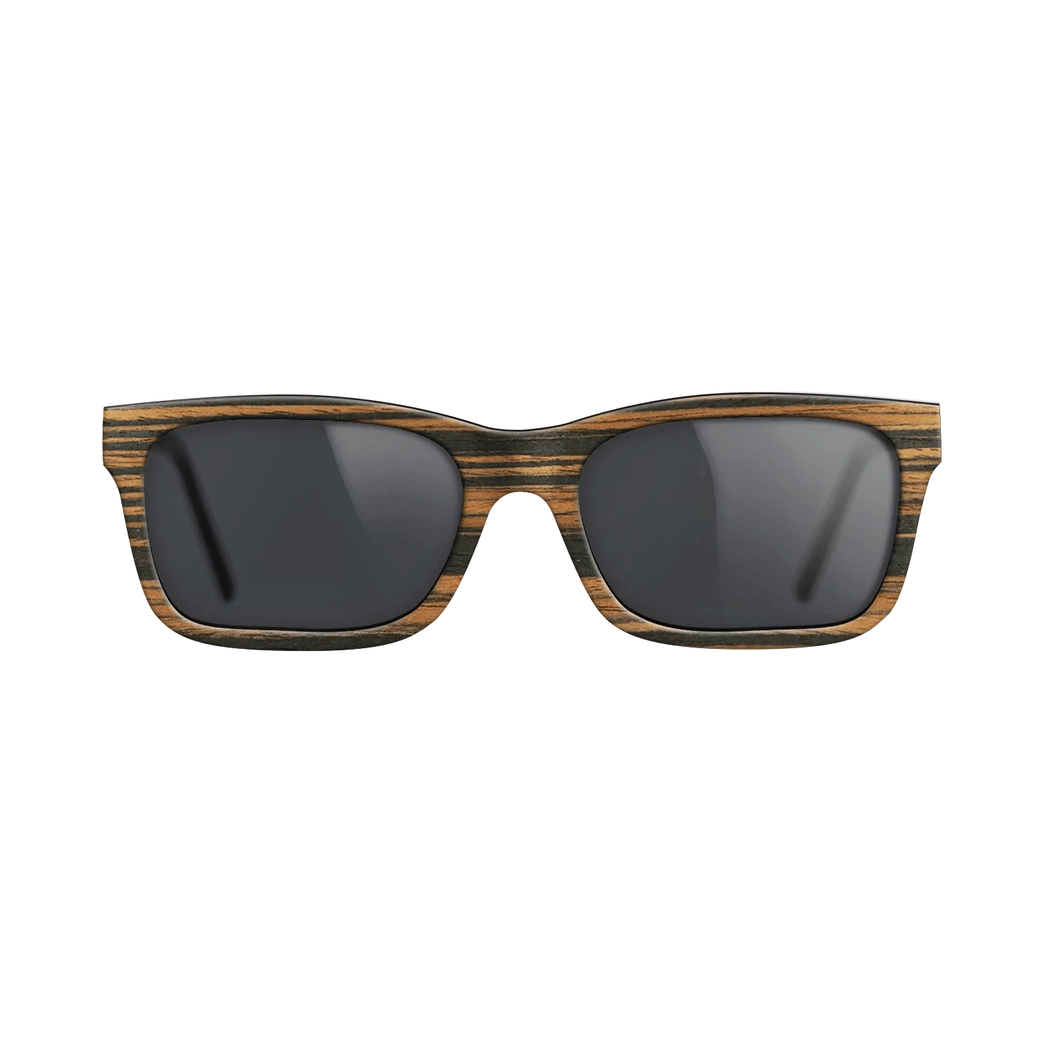 Italian Ebony,Walnut: Straight Grain: Single Cut - The Sage - Rectangle - 1046 - SIRIS wood optic