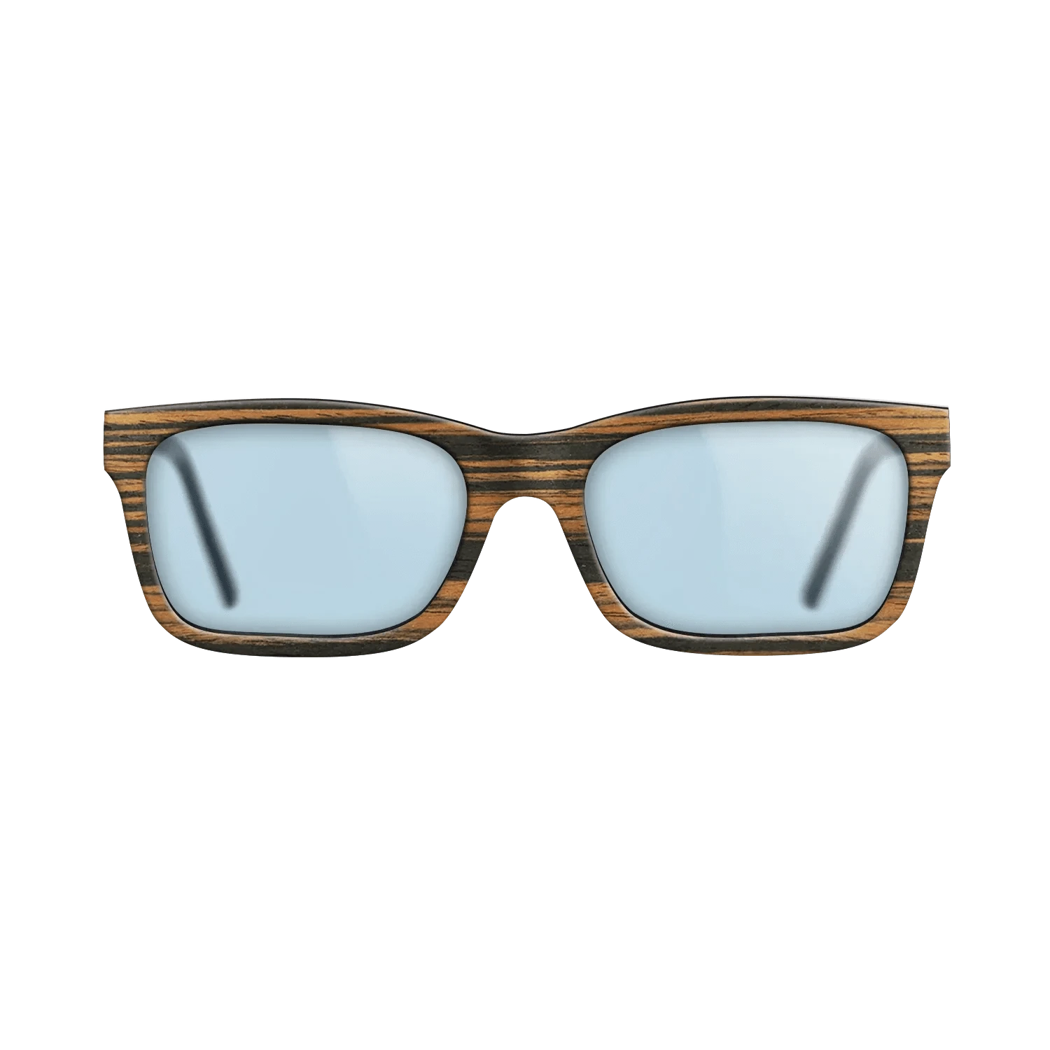 Italian Ebony,Walnut: Straight Grain: Single Cut - The Sage - Rectangle - 1046 - SIRIS wood optic