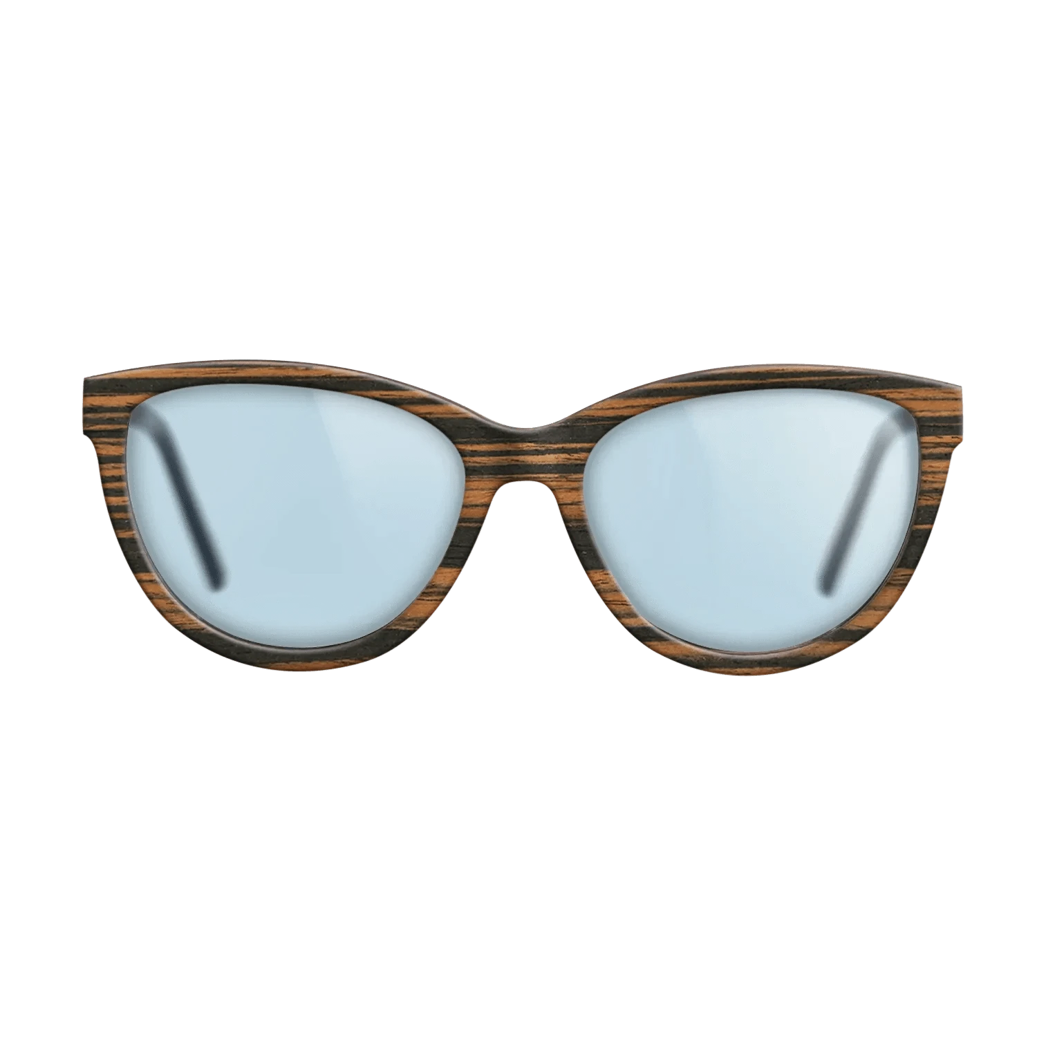 Italian Ebony,Walnut: Straight Grain: Single Cut - The Maiden - Cat - 1046 - SIRIS wood optic