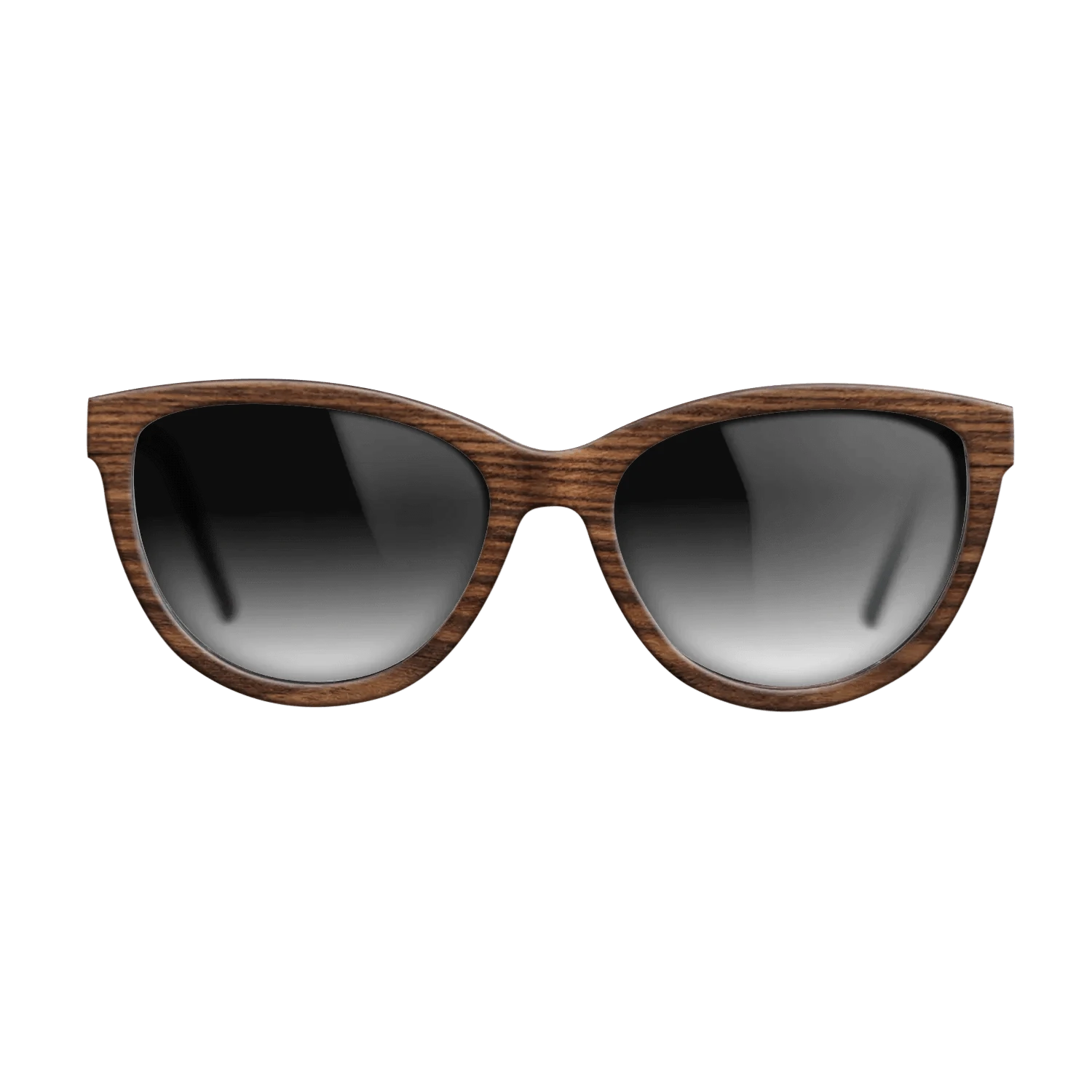 Walnut: Straight Grain,Santos Rosewood Dark: Single Cut - The Maiden - Cat - 1757 - SIRIS wood optic