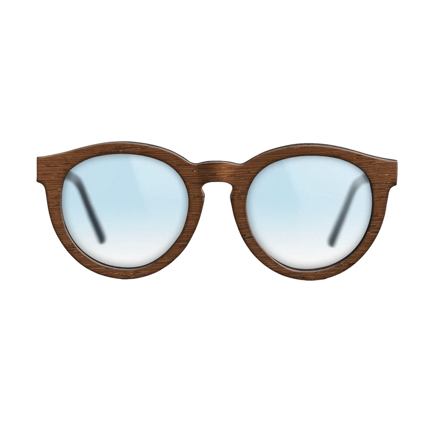 Wenge,Walnut: Straight Grain: Single Cut - The Rebel - Round - 1209 - SIRIS wood optic