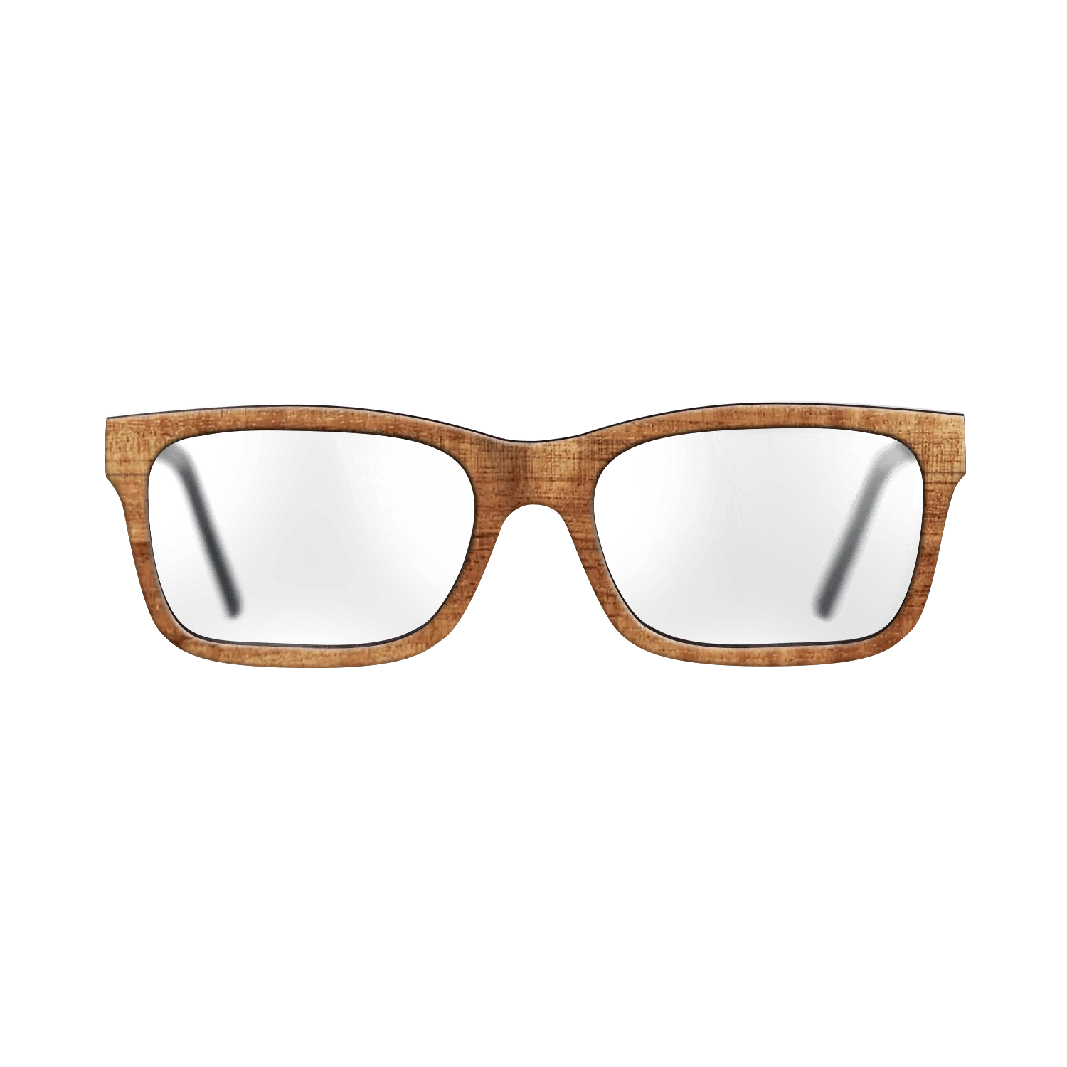 Walnut: Straight Grain,Koa: Single Cut - The Sage - Rectangle - 1645 - SIRIS wood optic