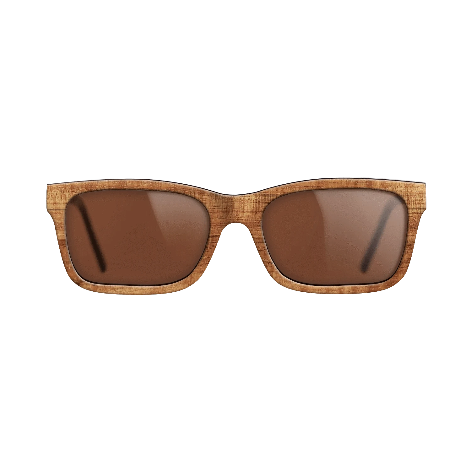 Walnut: Straight Grain,Koa: Single Cut - The Sage - Rectangle - 1645 - SIRIS wood optic
